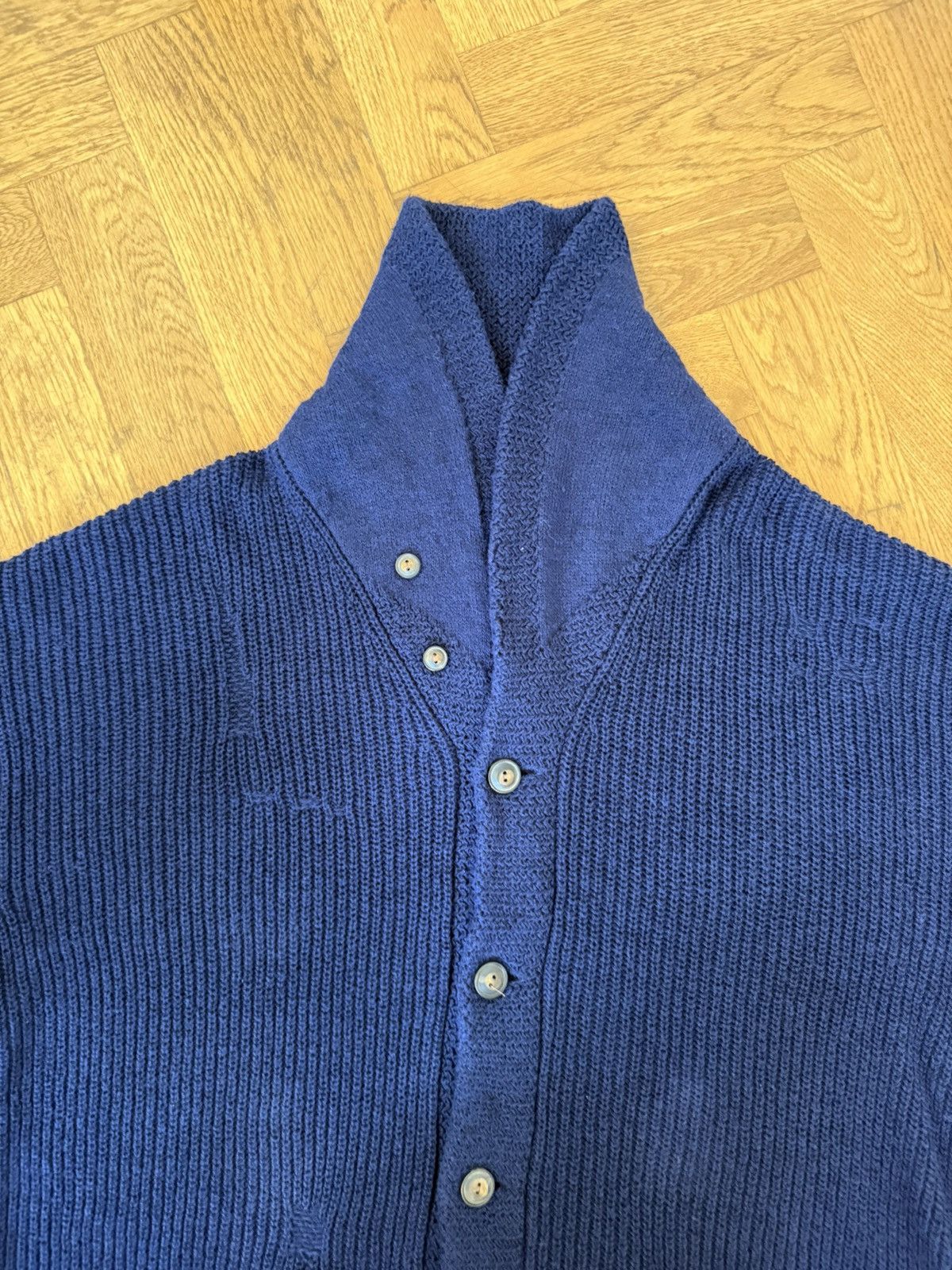 Polo Ralph Lauren Polo by Ralph Lauren Shawl-Collar Cardigan Sweater Size US XXL / EU 58 / 5 - 7 Thumbnail