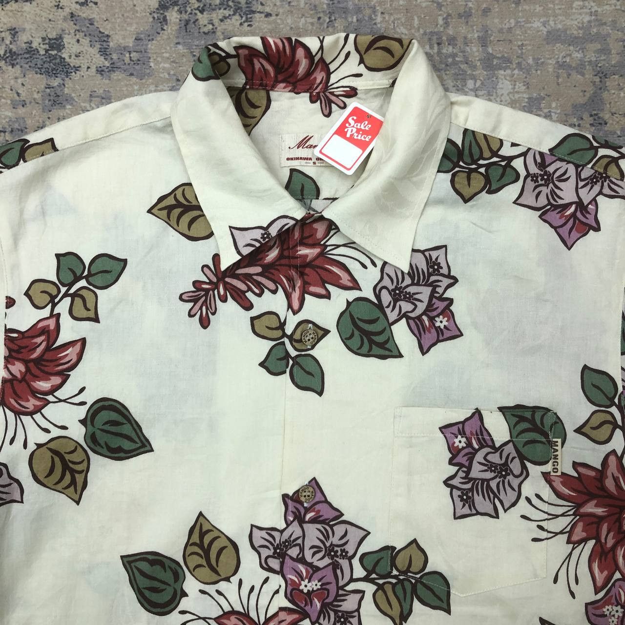 Japanese Brand × Mango T70 VTG JAPAN MANGO OKINAWA ORIGINAL SHIRTS Size US S / EU 44-46 / 1 - 4 Thumbnail