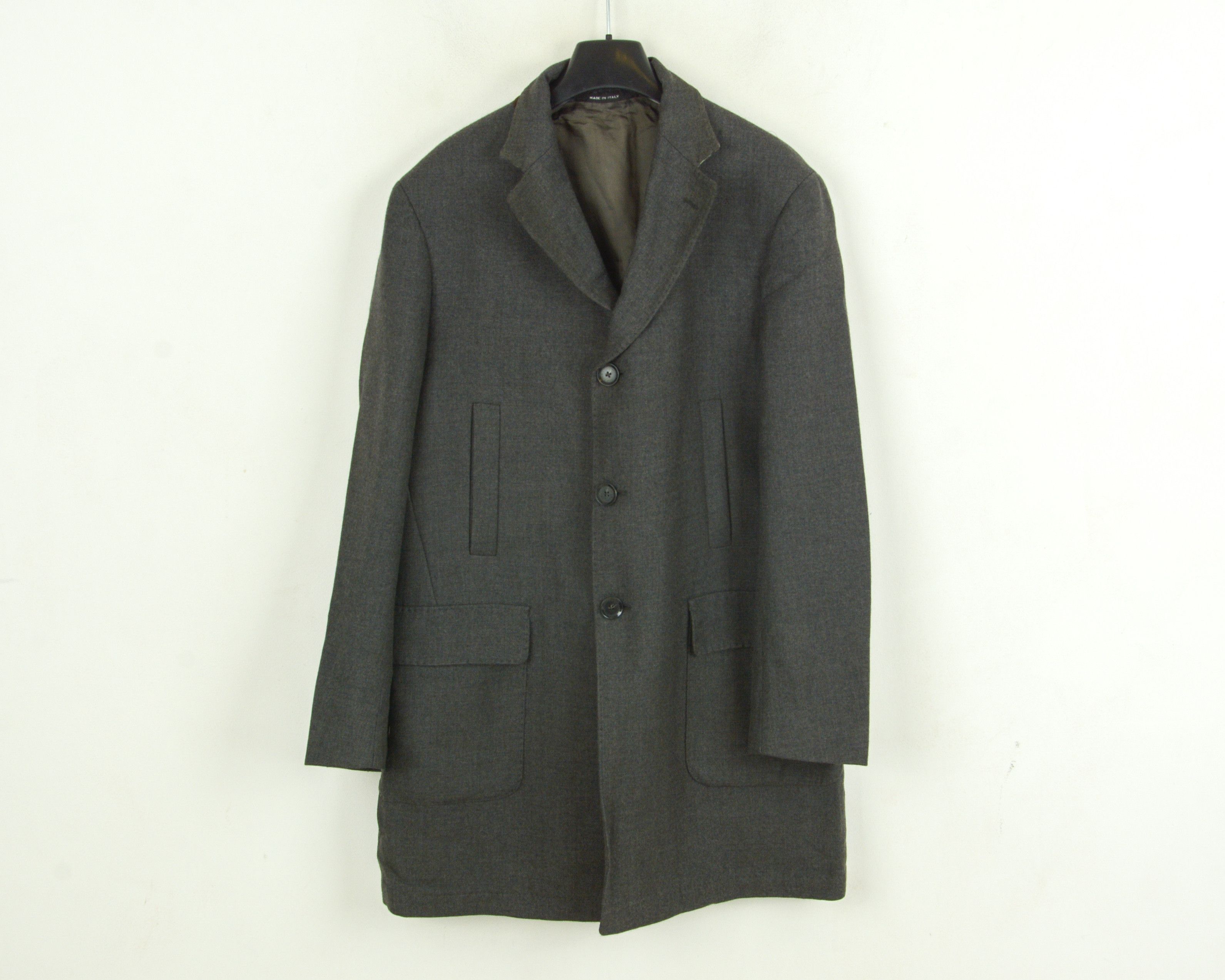 Hackett Men's 100% Virgin Wool Jacket Coat Collared UK 40R Size US M / EU 48-50 / 2 - 1 Thumbnail