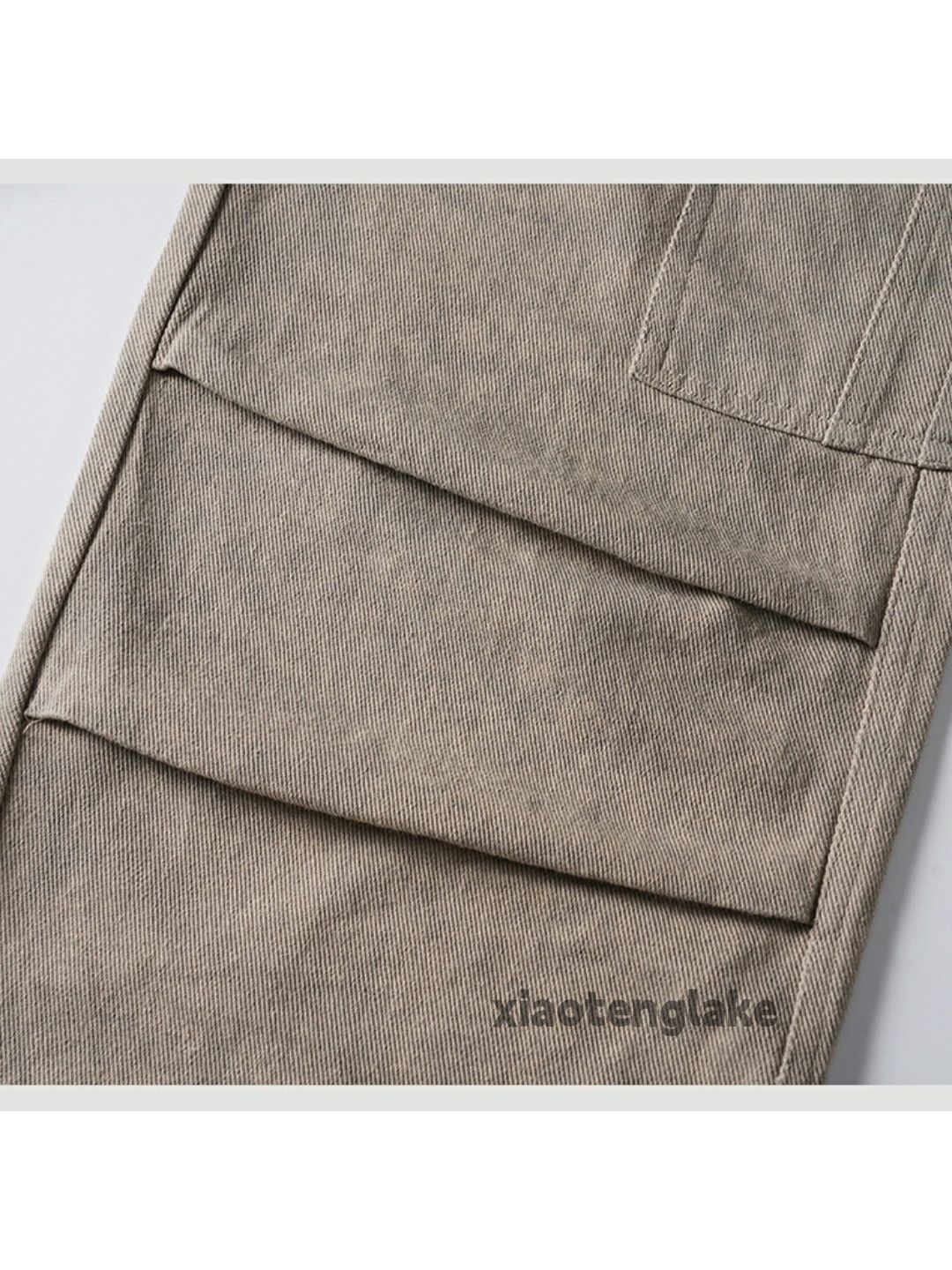Designer × Japanese Brand × Vintage washed faded cleanfit pleated military cargo pants Size US 32 / EU 48 - 8 Thumbnail