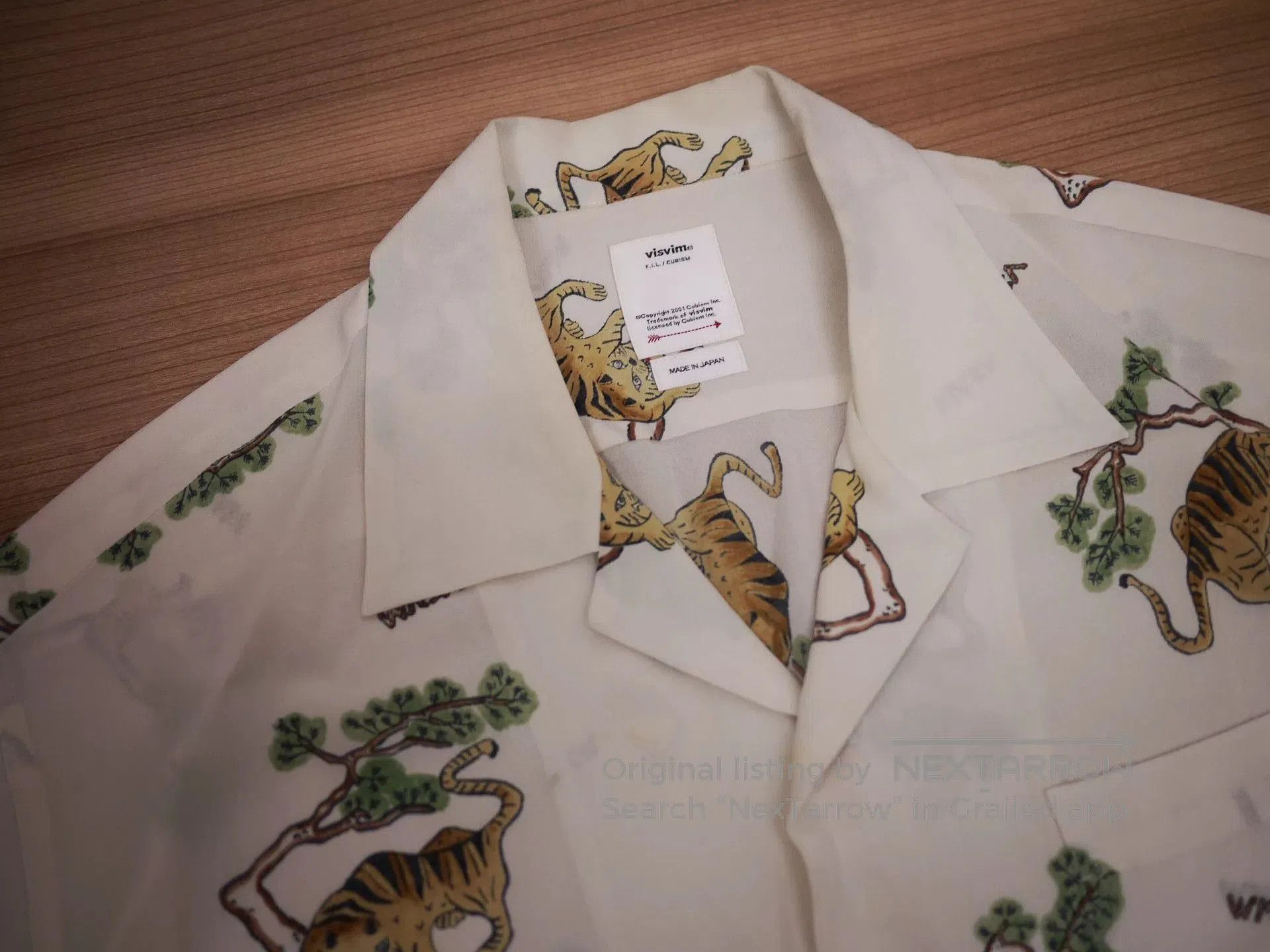 Visvim visvim copa silk shirt in white. Size US S / EU 44-46 / 1 - 5 Thumbnail