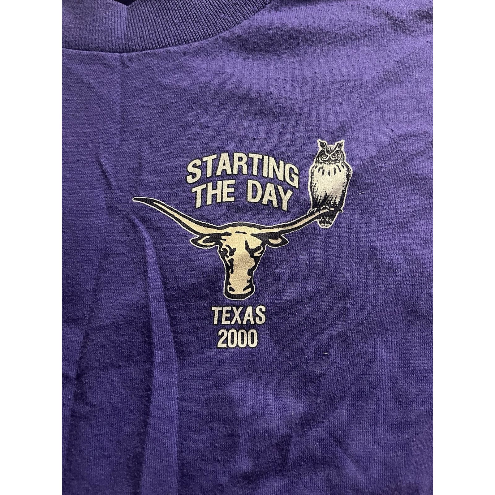 Hanes Vintage I Dig Graveyard Texas 2000 T-Shirt - Size L Size US L / EU 52-54 / 3 - 3 Thumbnail