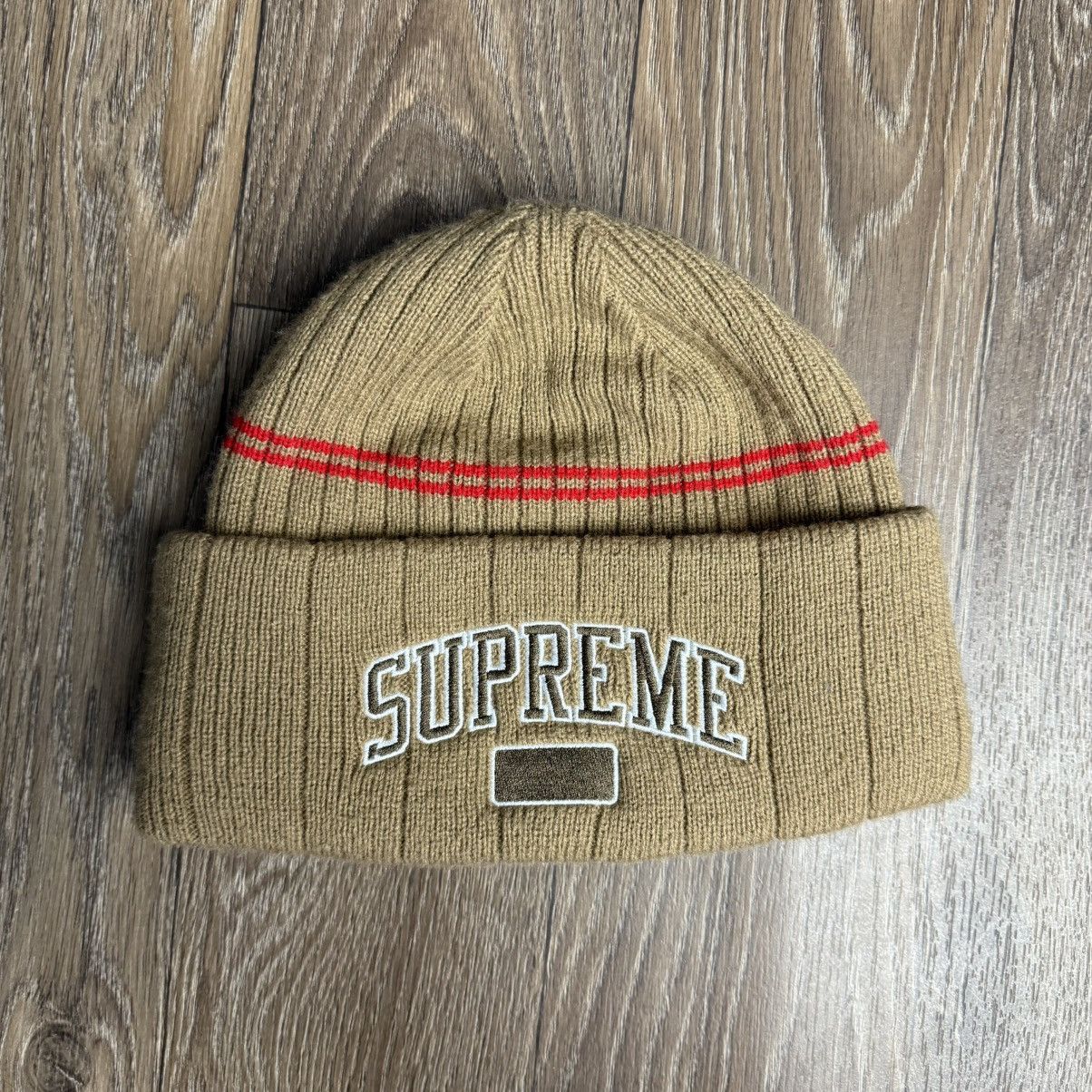 Supreme Crest Beanie Brown - US