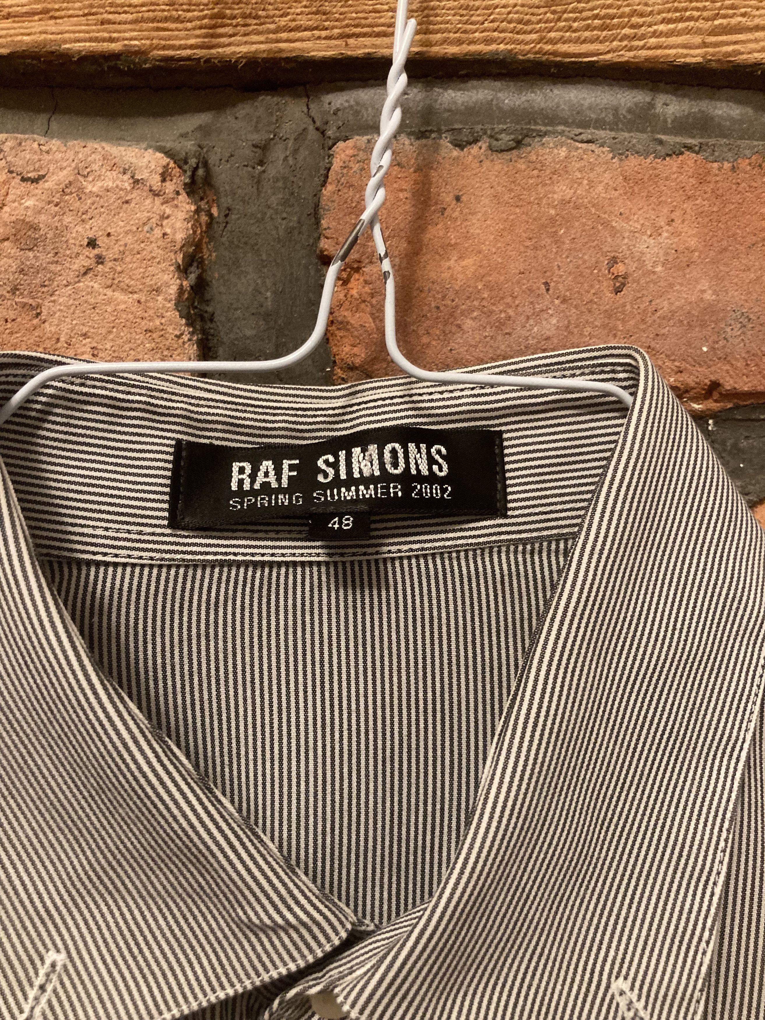 Raf Simons Raf Simons SS02 Short Sleeved Button Down Shirt Size US M / EU 48-50 / 2 - 2 Thumbnail