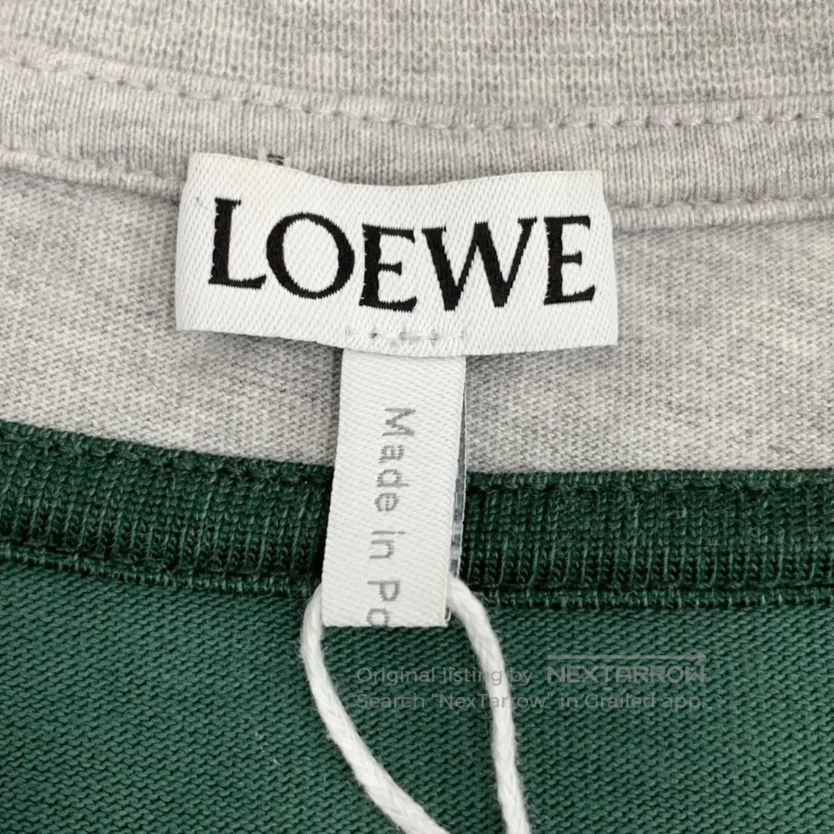 Loewe Green Short Sleeve V. Size US L / EU 52-54 / 3 - 5 Thumbnail