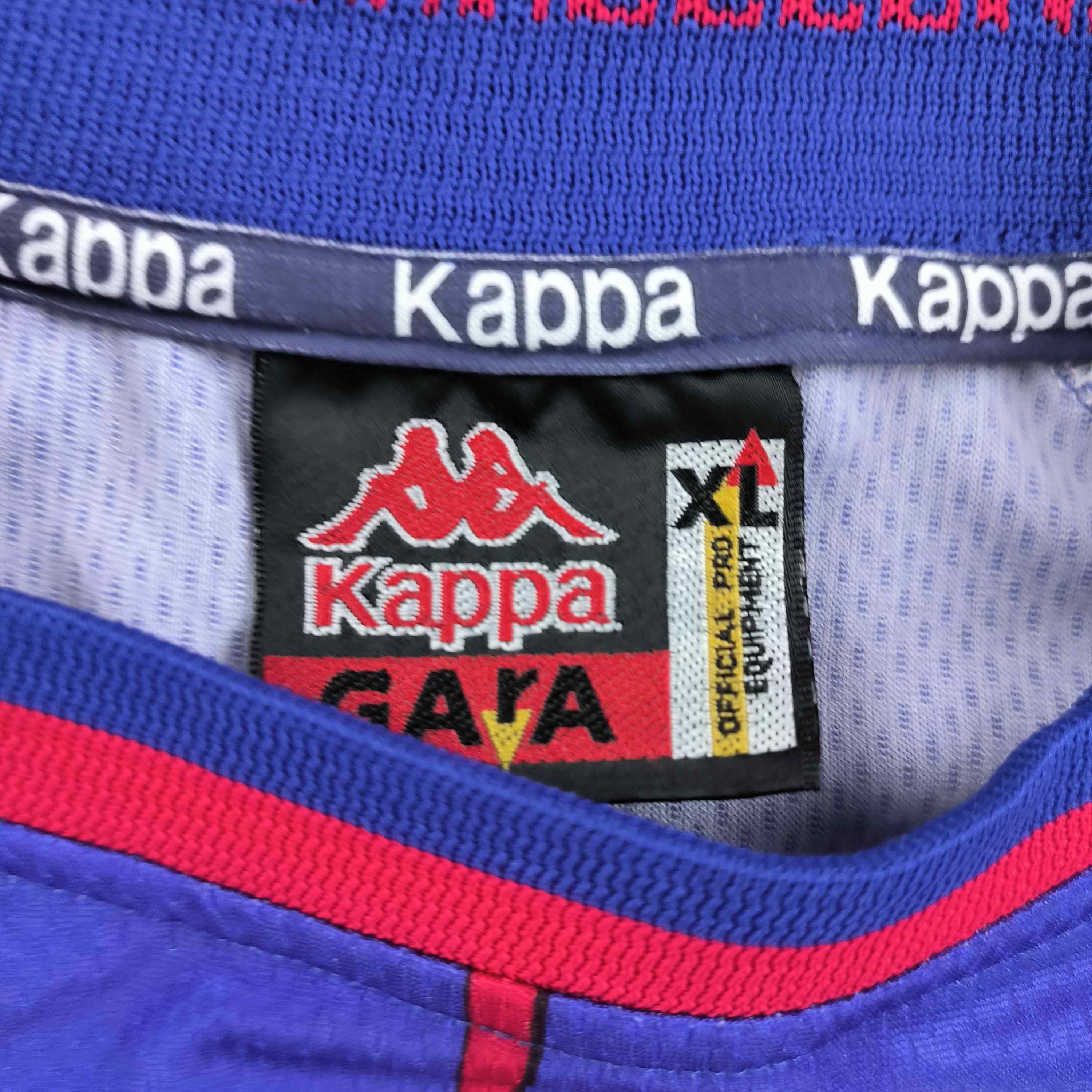 Kappa FC Barcelona 1997-98 Kappa home football jersey size XL Size US XL / EU 56 / 4 - 4 Thumbnail