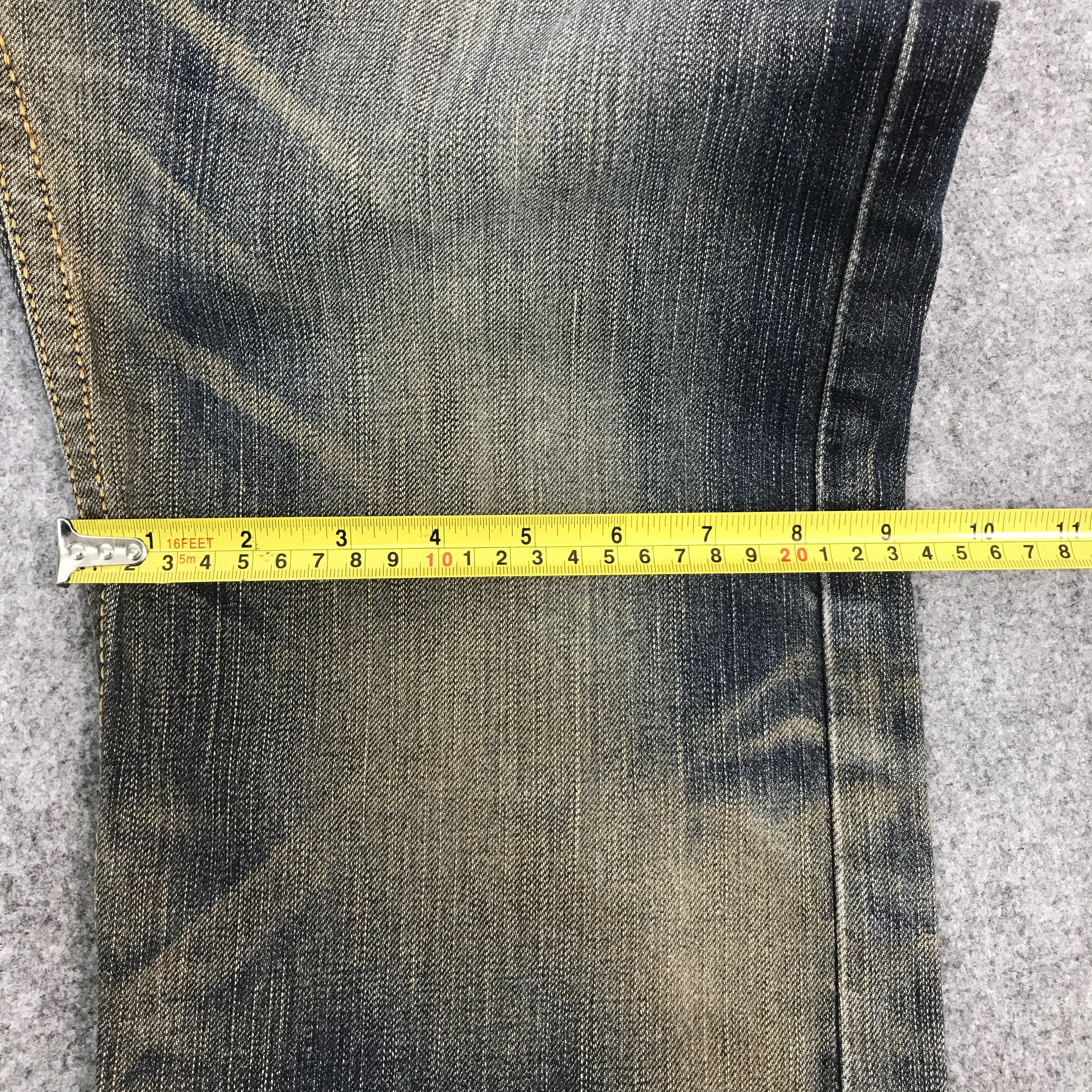 Designer × Edwin × Japanese Brand BAGGY EDWIN JAPAN RUSTY DENIM JEANS Size US 32 / EU 48 - 12 Thumbnail