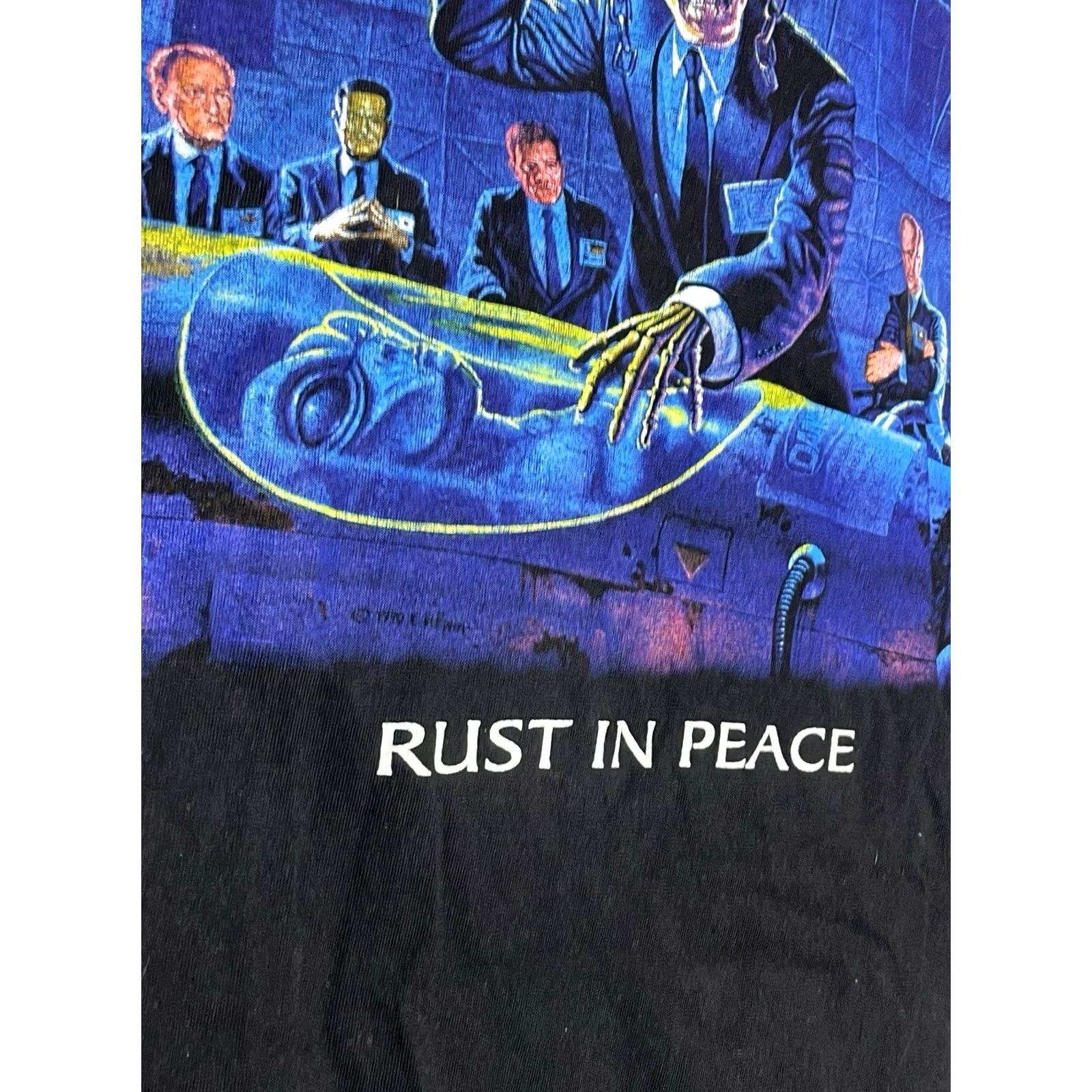 Rusty Megadeth Rust In Peace Men’s Long sleeve Size US M / EU 48-50 / 2 - 7 Thumbnail