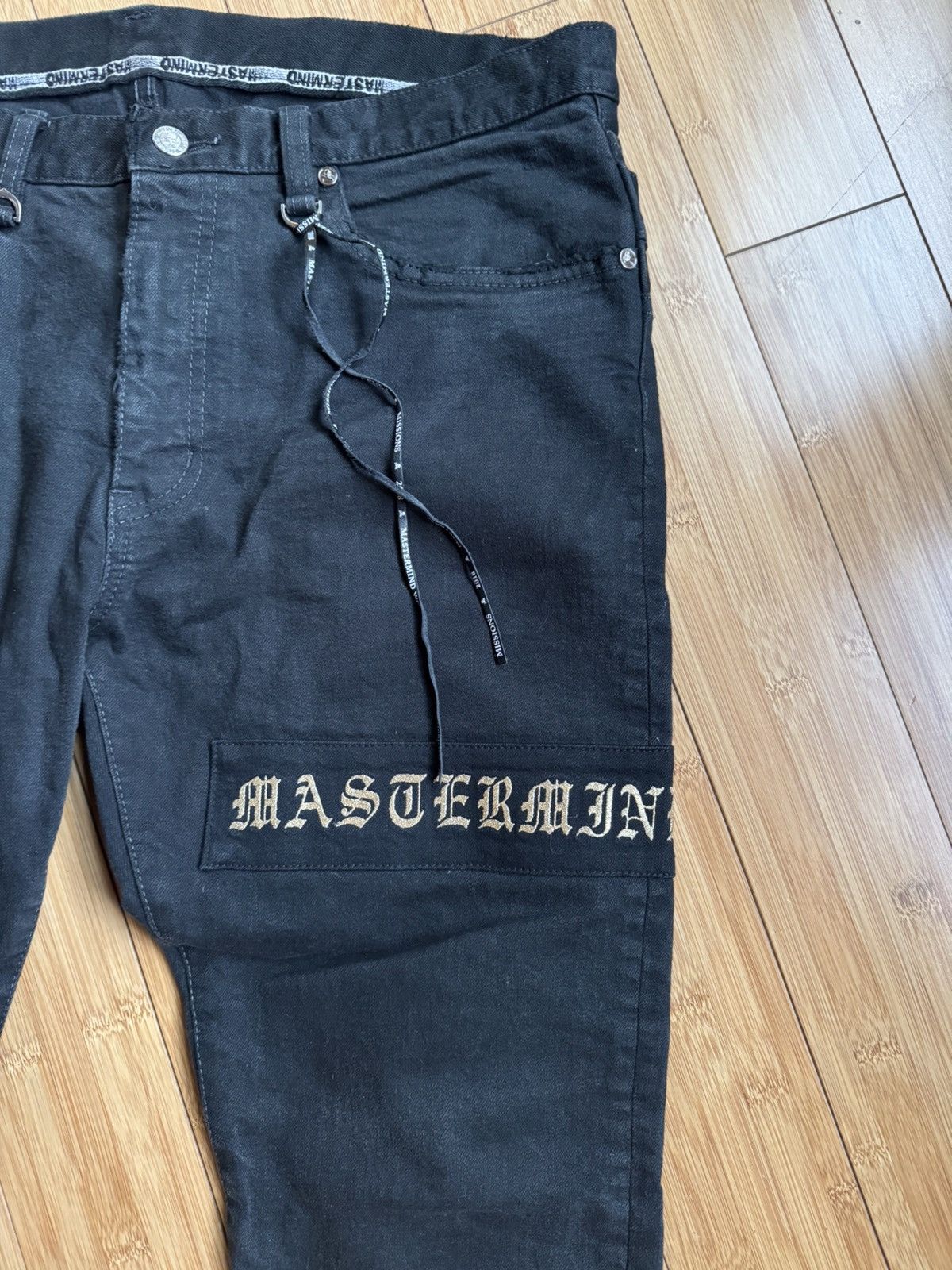 Mastermind Japan Mastermind jeans black Size US 34 / EU 50 - 4 Thumbnail
