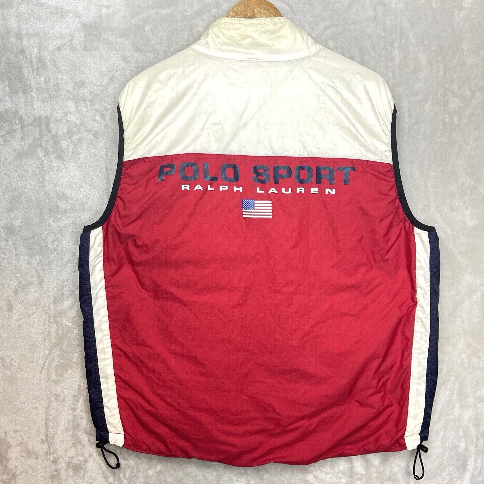Ralph Lauren Vtg Polo Sport Ralph Lauren Reversible Puffer Vest XL 90s Size US XL / EU 56 / 4 - 2 Thumbnail