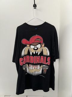 1995 Vintage St. Louis Cardinals Looney Tunes All Over Print T