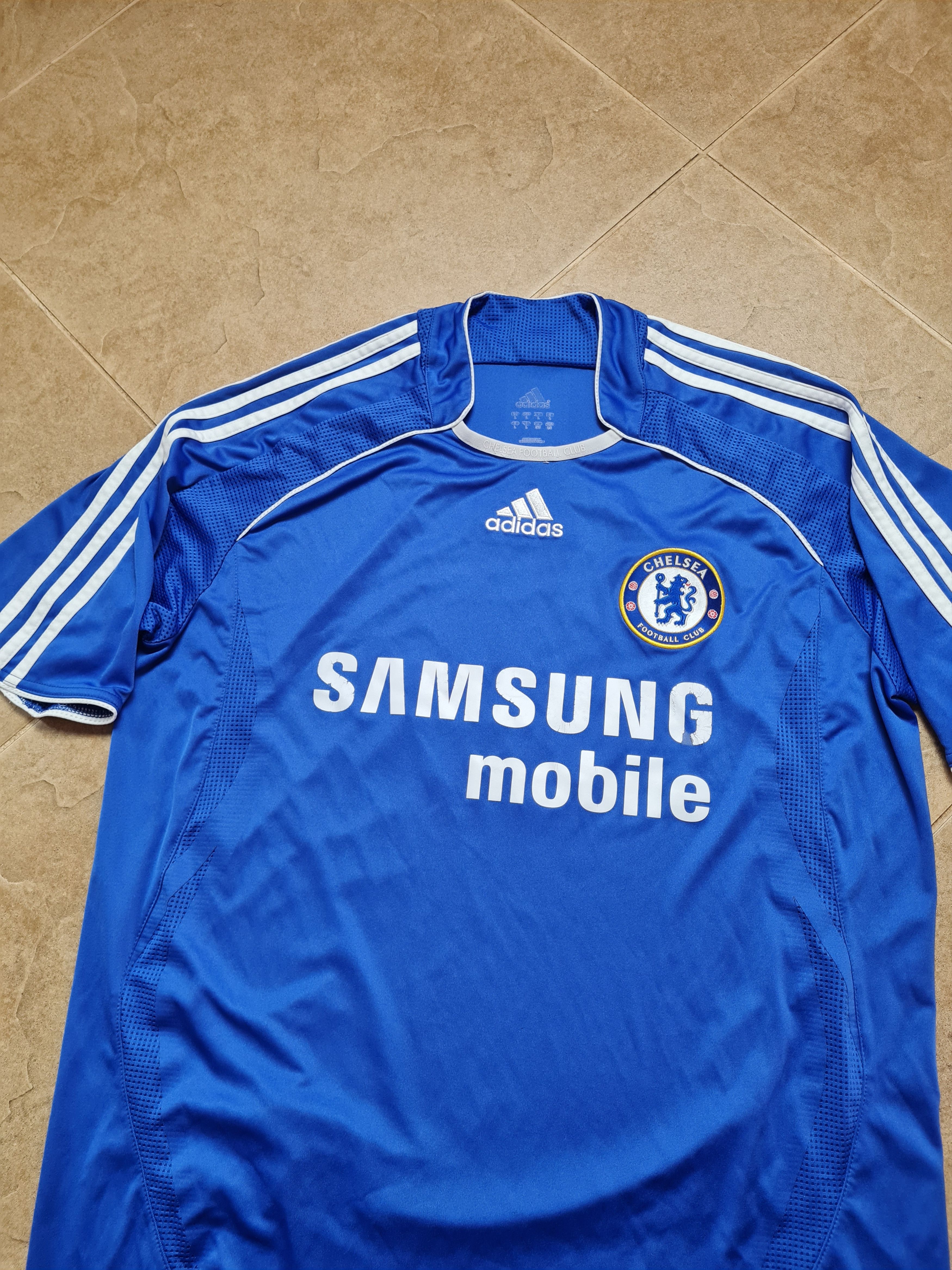 Adidas Football Jersey Adidas Chelsea 2006-2008 Soccer Shirt #9 Size US L / EU 52-54 / 3 - 14 Thumbnail