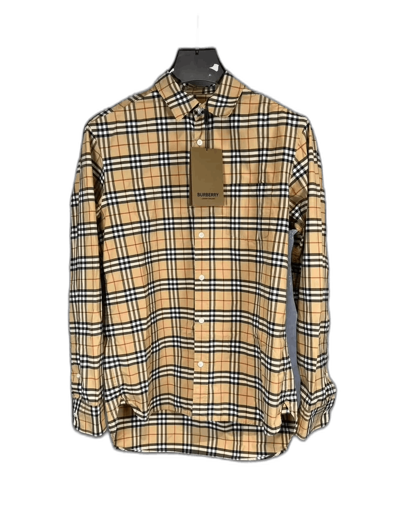 Burberry Burberry Graffiti Check Shirt with Tags-yf | Grailed