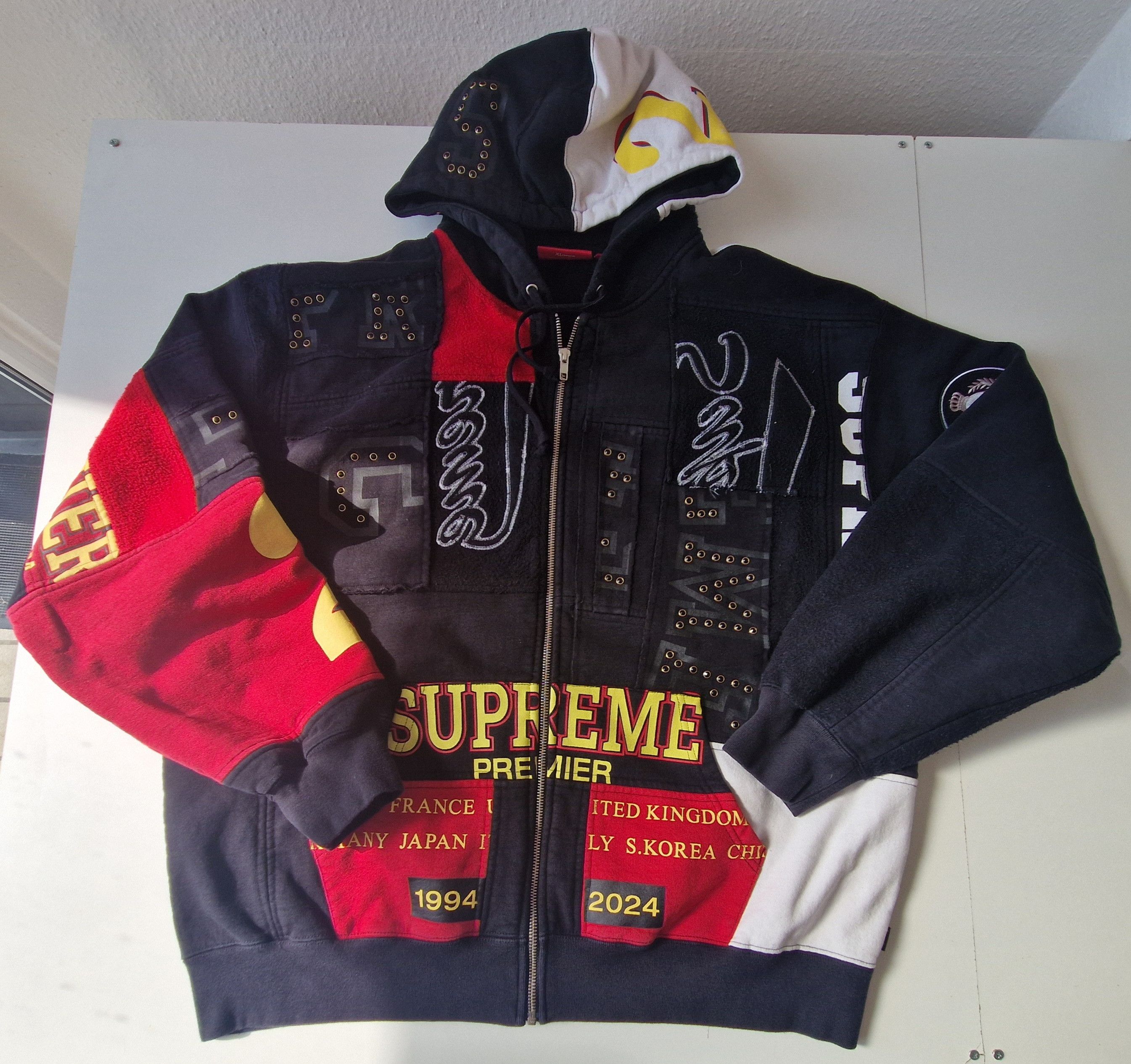 【Supreme】Pilled Zip Up Hooded Sweatshirt★Cheetah★24FW★ Supreme Supreme | Pilled Zip Up Hooded Sweatshirt (Cheetah