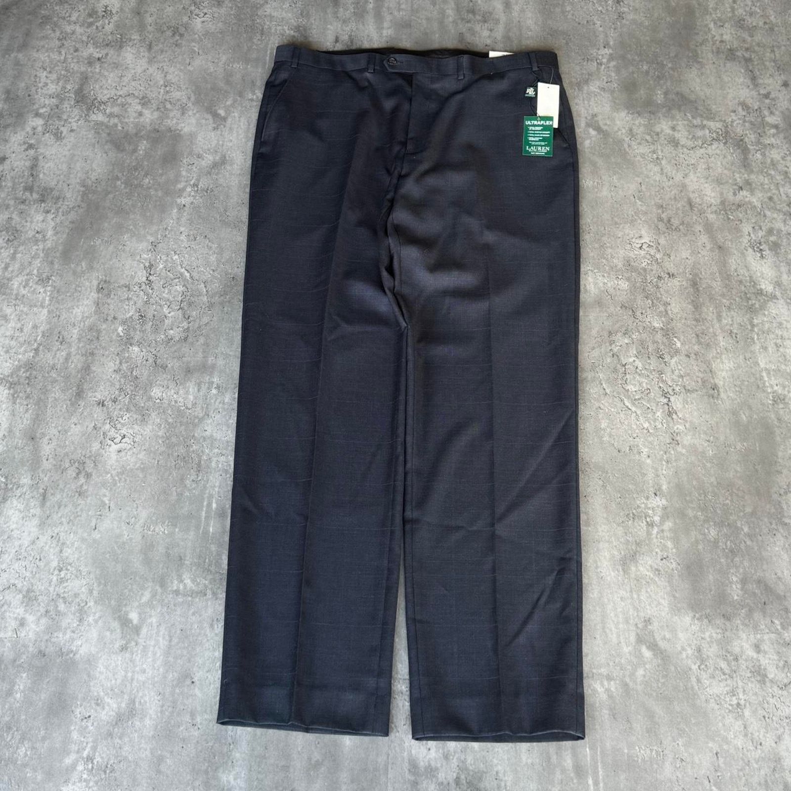 Polo Ralph Lauren Brand New Polo Ralph Lauren Dark Blue Wool Dress Pants Size US 40 / EU 56 - 1 Thumbnail