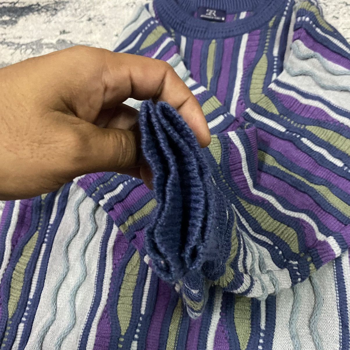 Aran Isles Knitwear × Japanese Brand × Vintage Vintage Japan Coogi Inspire Cross Cable Knit Sweater Size US S / EU 44-46 / 1 - 4 Thumbnail