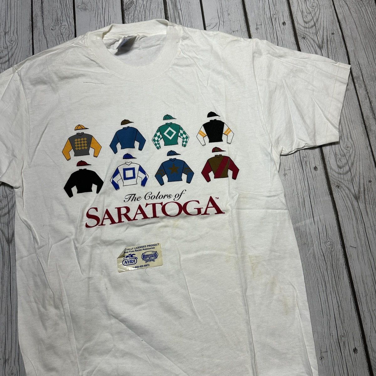 Hanes × Vintage Vintage Saratoga tee Size US M / EU 48-50 / 2 - 3 Thumbnail