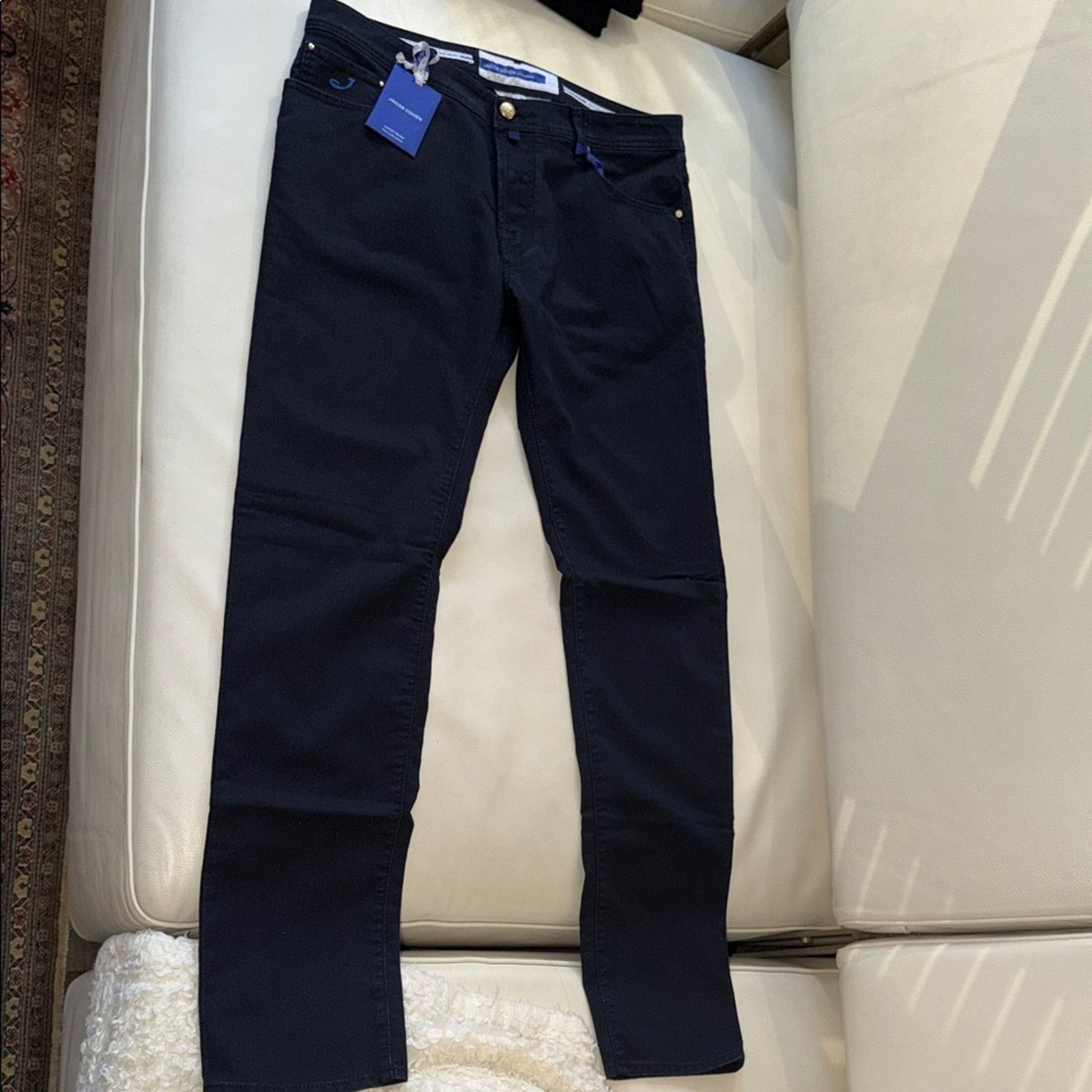 Jacob Cohen NWT Jacob Cohen Men's Deep Indigo Bard Jeans Size 38 Size US 38 / EU 54 - 14 Thumbnail