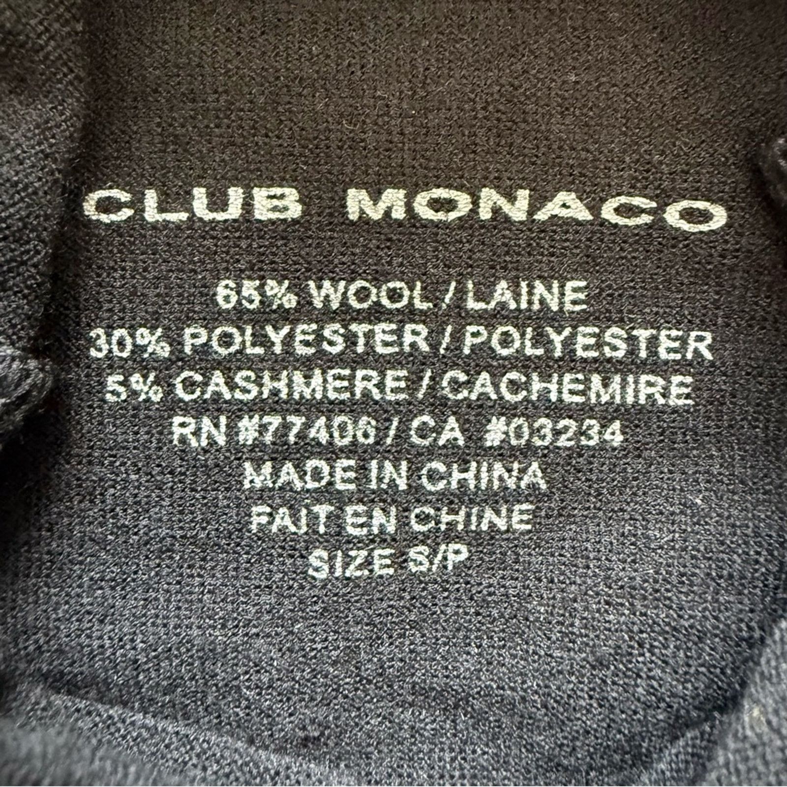 Club Monaco Club Monaco wool sweater two tone size S/P Size S / US 4 / IT 40 - 4 Thumbnail