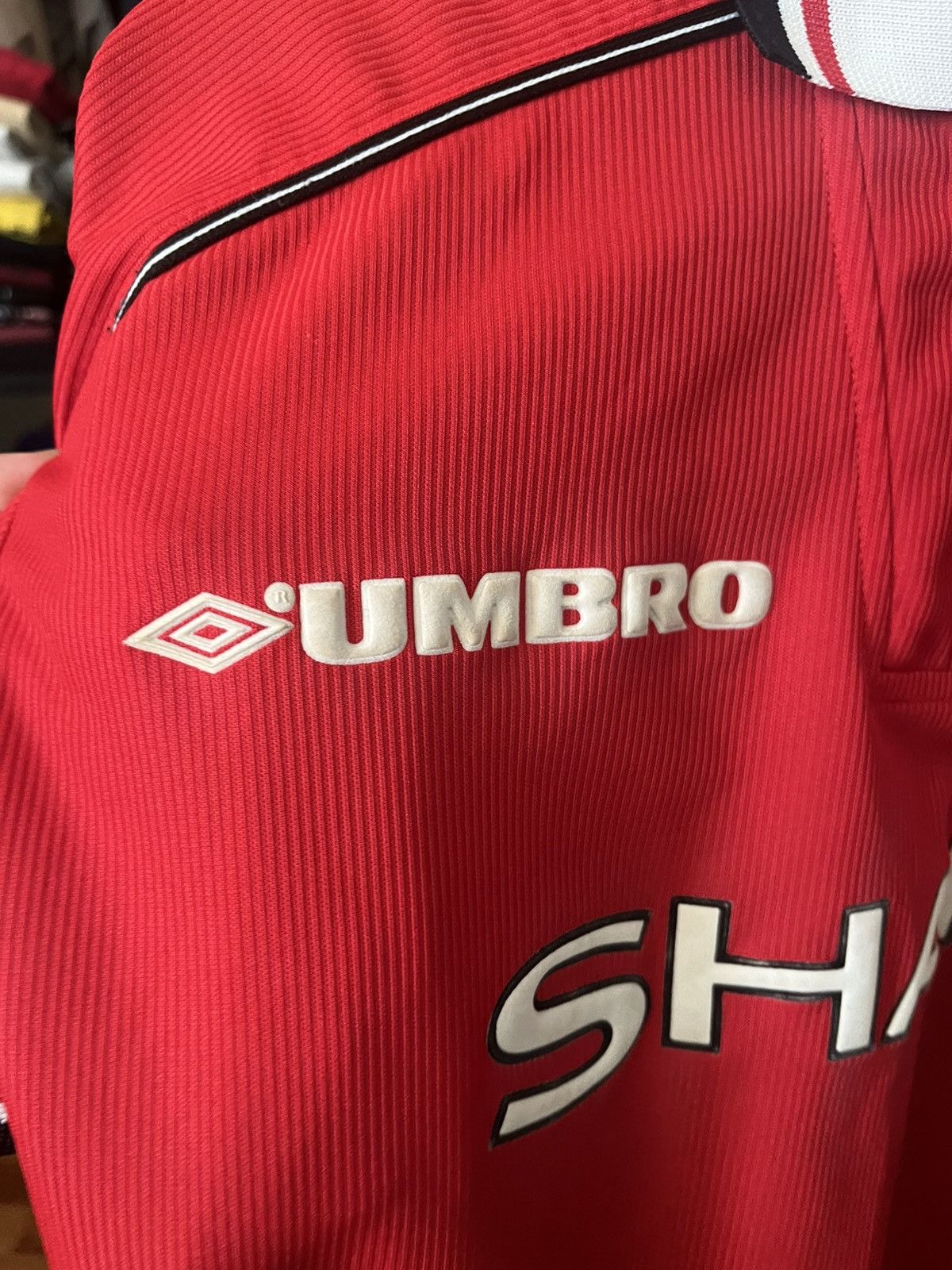 Umbro MAN UTD 1998/99 | YORKE 19 Size US S / EU 44-46 / 1 - 5 Thumbnail