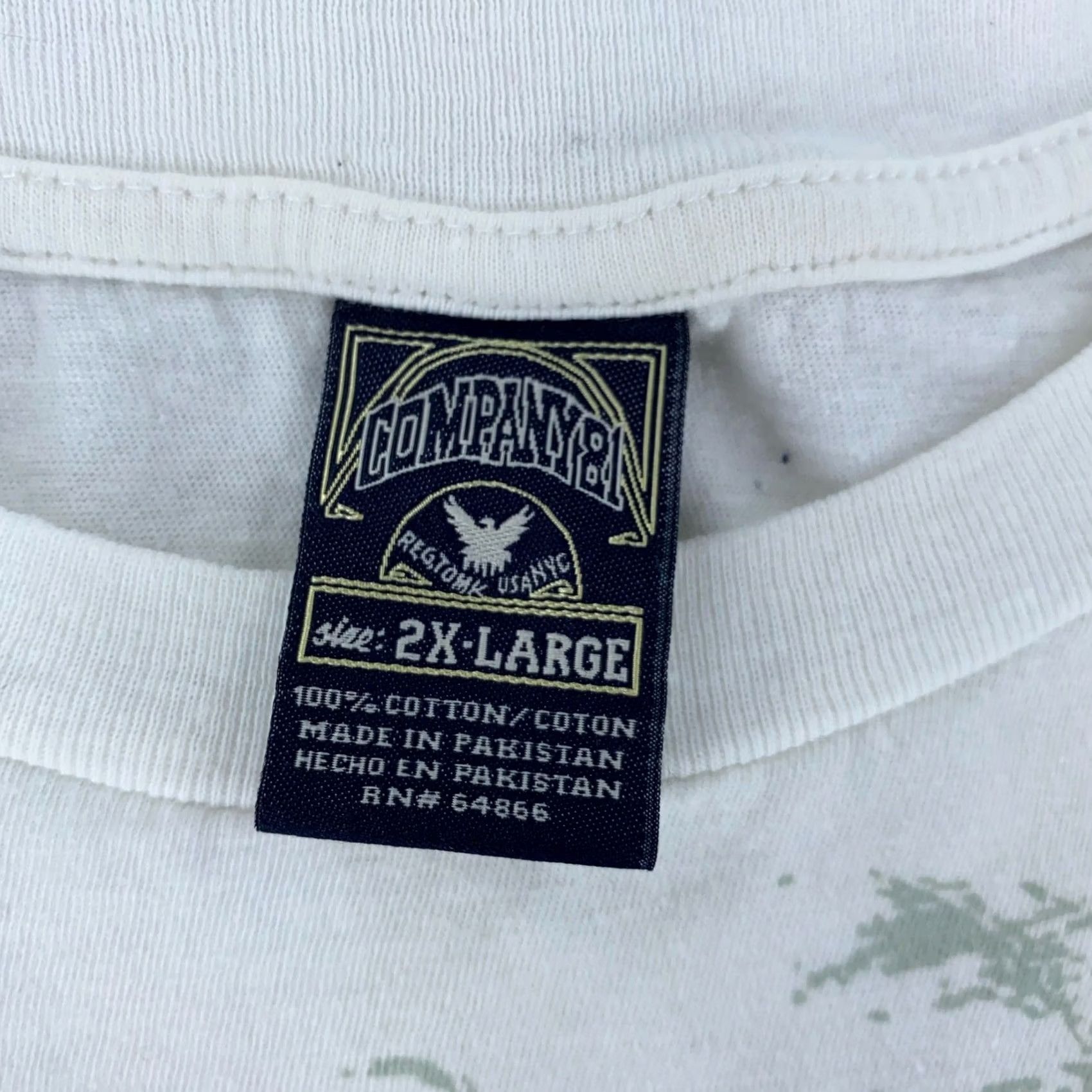 Vintage Company 81 Bird Tree Graphic Shirt Mens XL White Nature Art T-Shirt Outdoor Y2K Size US XL / EU 56 / 4 - 8 Thumbnail