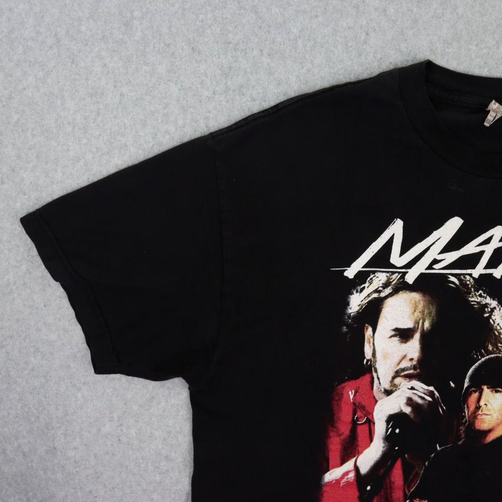 Vintage MANA Band MENS XL Black Cama Incendiada Tour En Concierto Shirt Size US XL / EU 56 / 4 - 6 Thumbnail