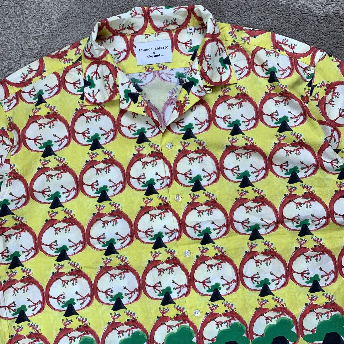 Tsumori Chisato TSUMORI CHISATO By Niko And Open Collar Shirt Boxy Over Size Size US M / EU 48-50 / 2 - 5 Thumbnail