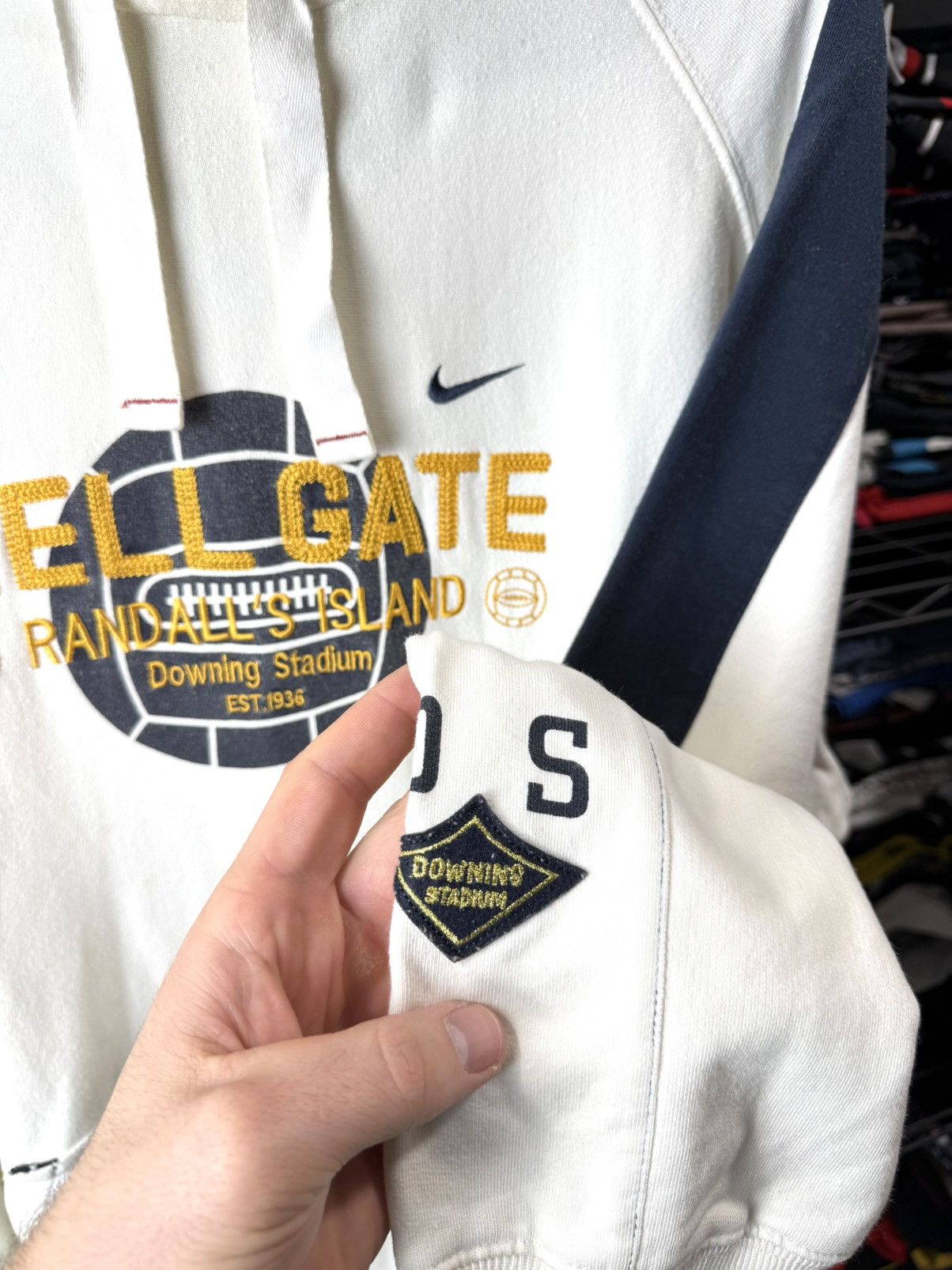 Nike Vintage Nike Hoodie Hell Gate Hoodie Size US XL / EU 56 / 4 - 8 Thumbnail