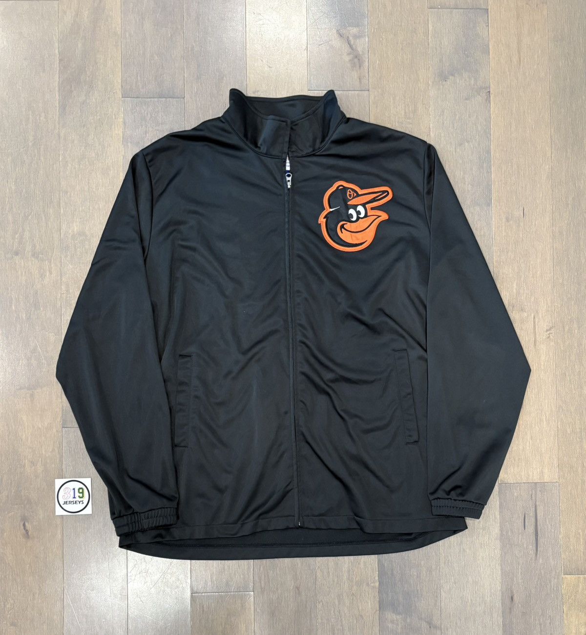 G-III MLB Baltimore Orioles Light Zip-up Jacket Size US XL / EU 56 / 4 - 1 Thumbnail