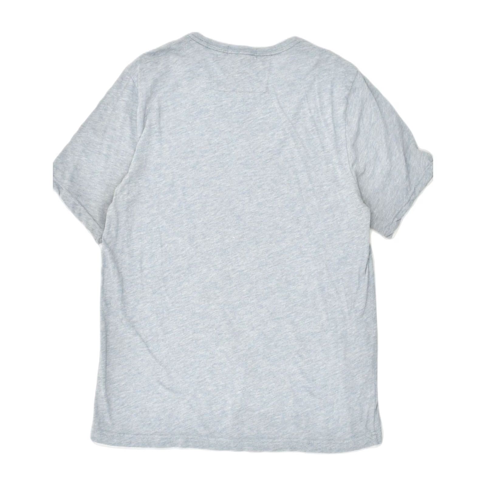 Banana Republic BANANA REPUBLIC Mens Wicks Moisture T-Shirt Top Large Grey Polyester Size US L / EU 52-54 / 3 - 2 Thumbnail