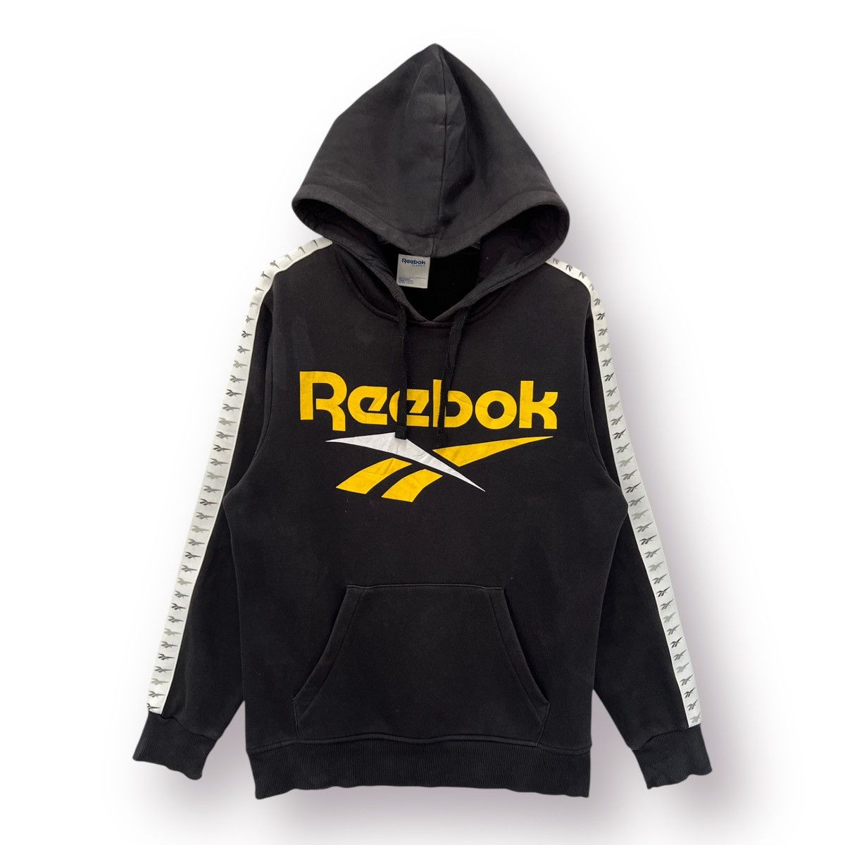 Reebok 🔥 Vintage side tape REEBOK CLASSIC hoodie - M Size US S / EU 44-46 / 1 - 1 Thumbnail