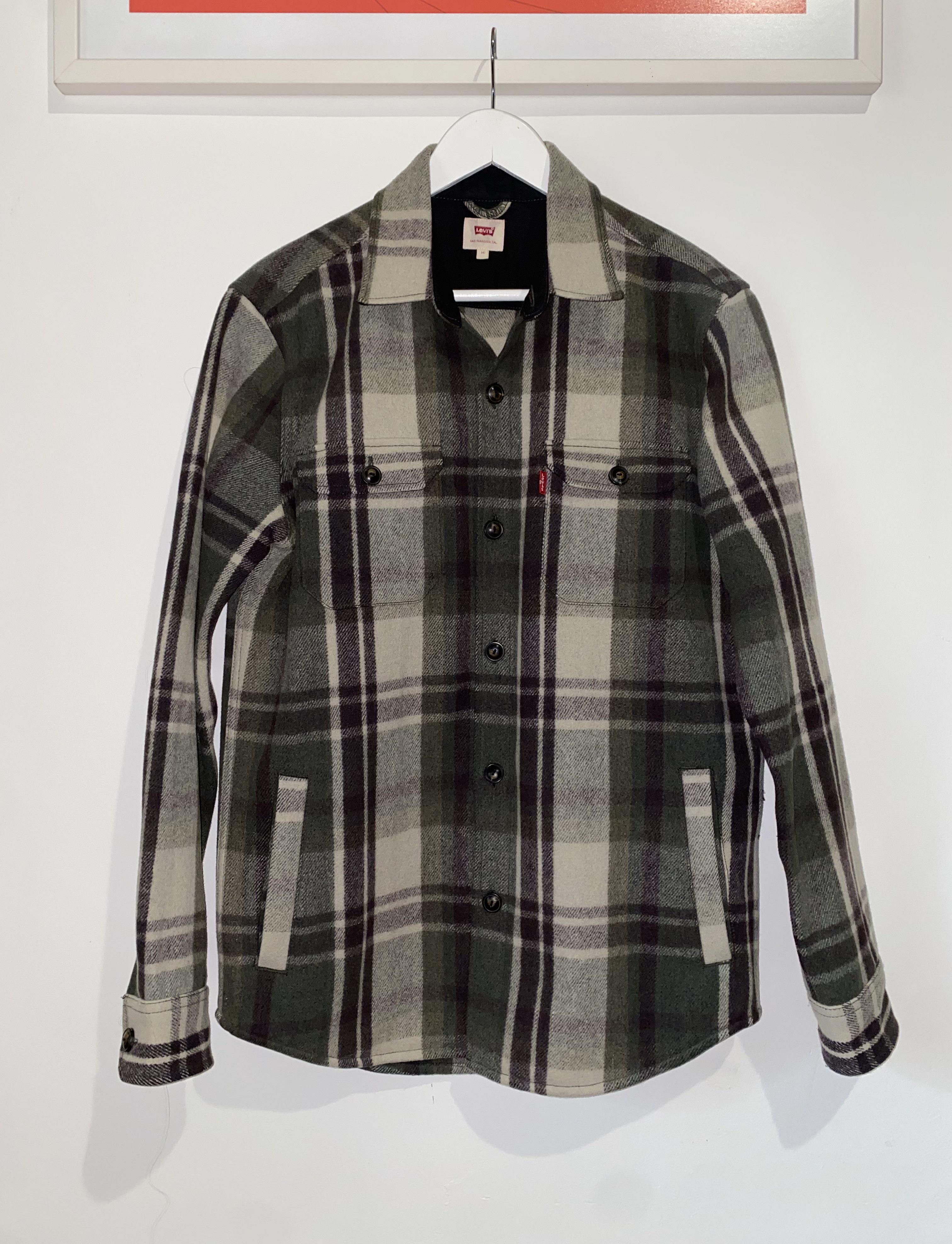 Levi's Levi's Wool Overshirt Size US M / EU 48-50 / 2 - 1 Thumbnail