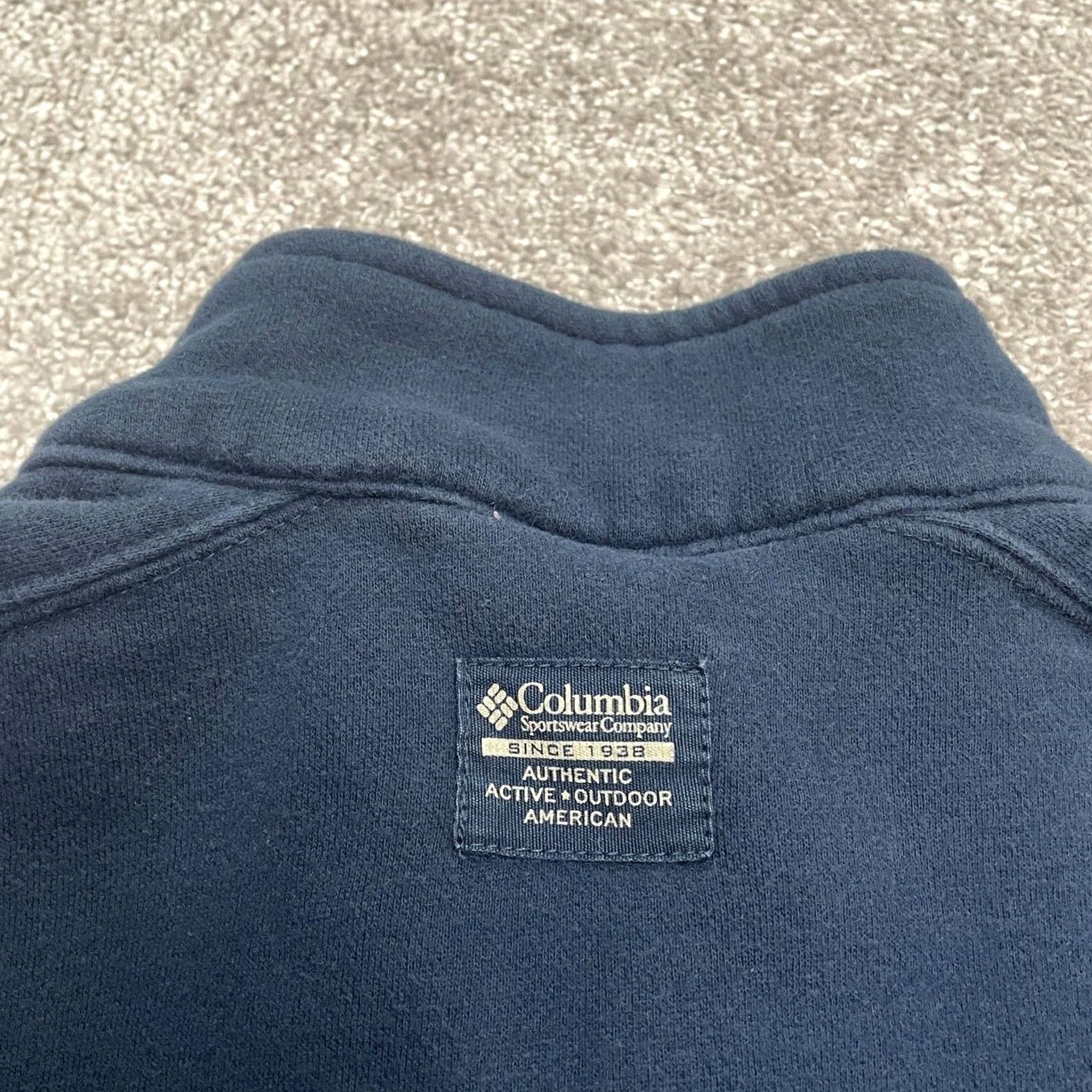 Vintage Columbia Hart Mountain Sweatshirt Men Medium Blue Fleece 1/4 Zip Pullover Casual Size US M / EU 48-50 / 2 - 4 Thumbnail