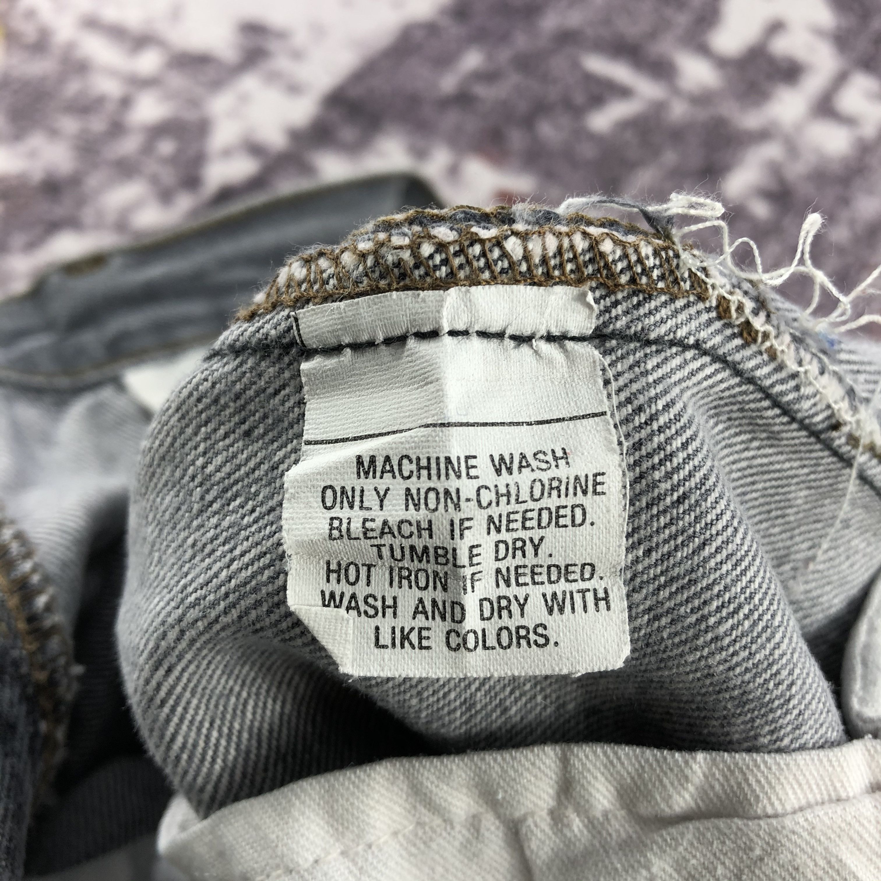 Levi's Vintage 90s Ash Gray Levis 501 Jeans-JM2379 Size US 28 / EU 44 - 15 Thumbnail