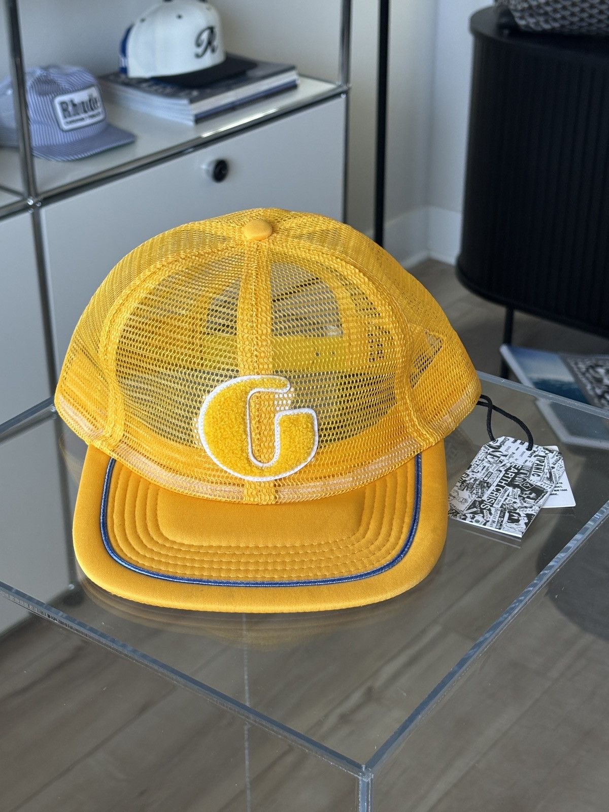 Gallery Dept. GALLERY DEPT | G PATCH LOGO MESH TRUCKER HAT LOGO Size ONE SIZE - 8 Thumbnail