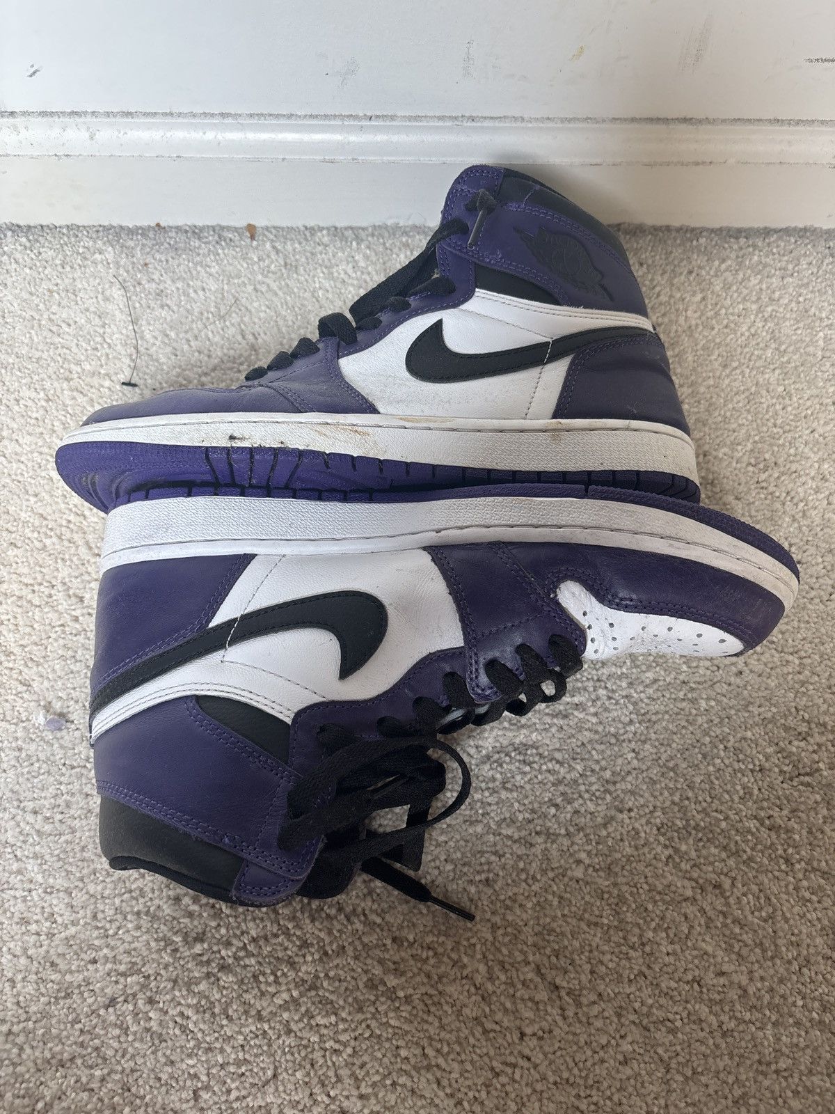 Jordan Brand Jordan 1 Court Purples Size US 9 / EU 42 - 4 Thumbnail