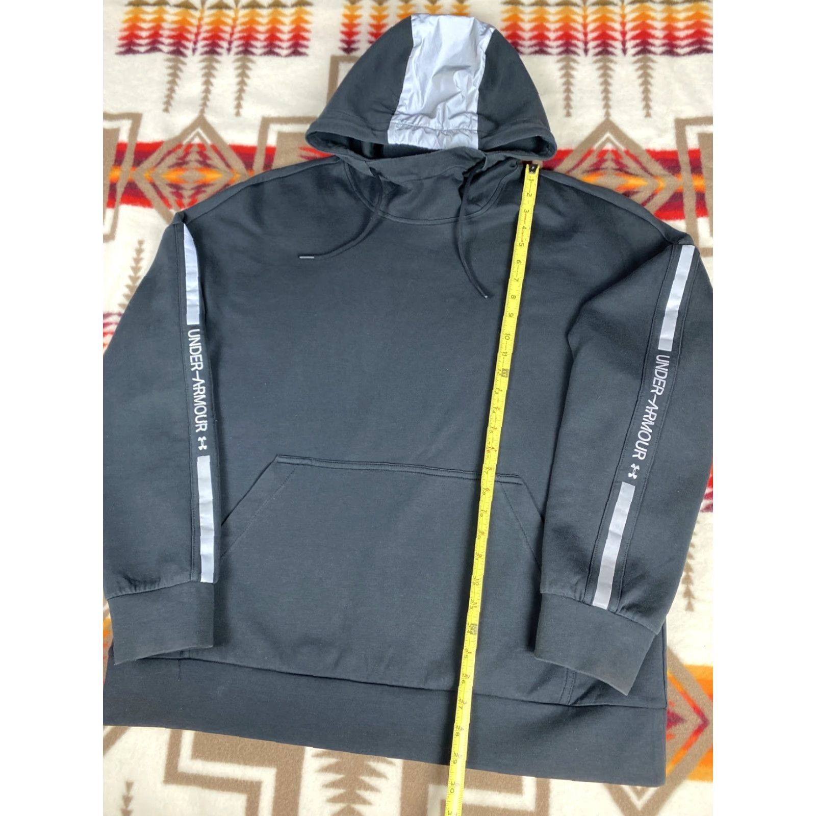 Under Armour Under Armour Hoodie 2XL Mens Reflective Black Running User: Under Armour Hoodie Reflective 2XL Mens Black Running Size US XXL / EU 58 / 5 - 3 Thumbnail