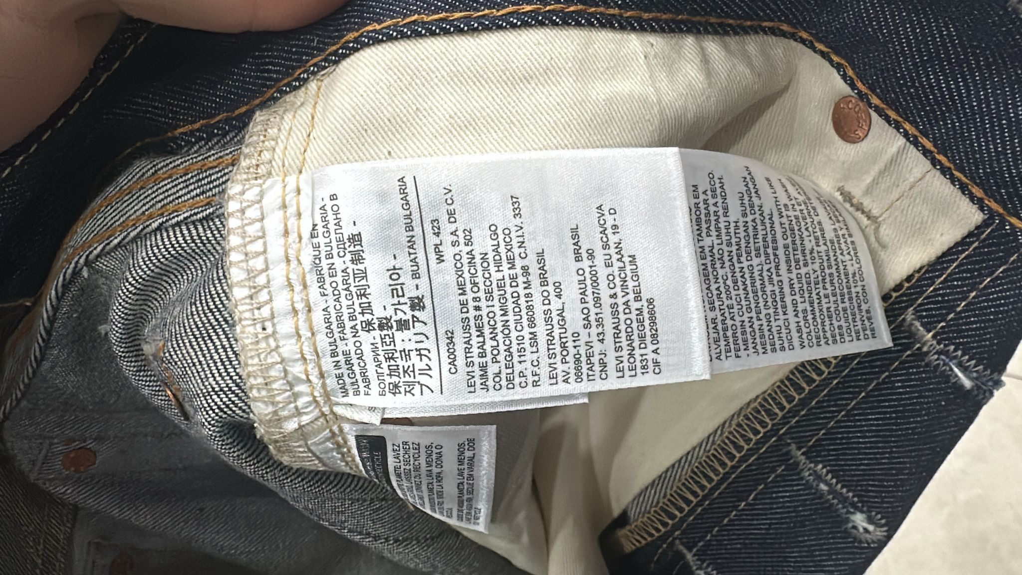Levi's Vintage Clothing LVC Levi's Vintage Clothing 1937 501XX BigE Selvedge Jeans Size US 30 / EU 46 - 10 Thumbnail