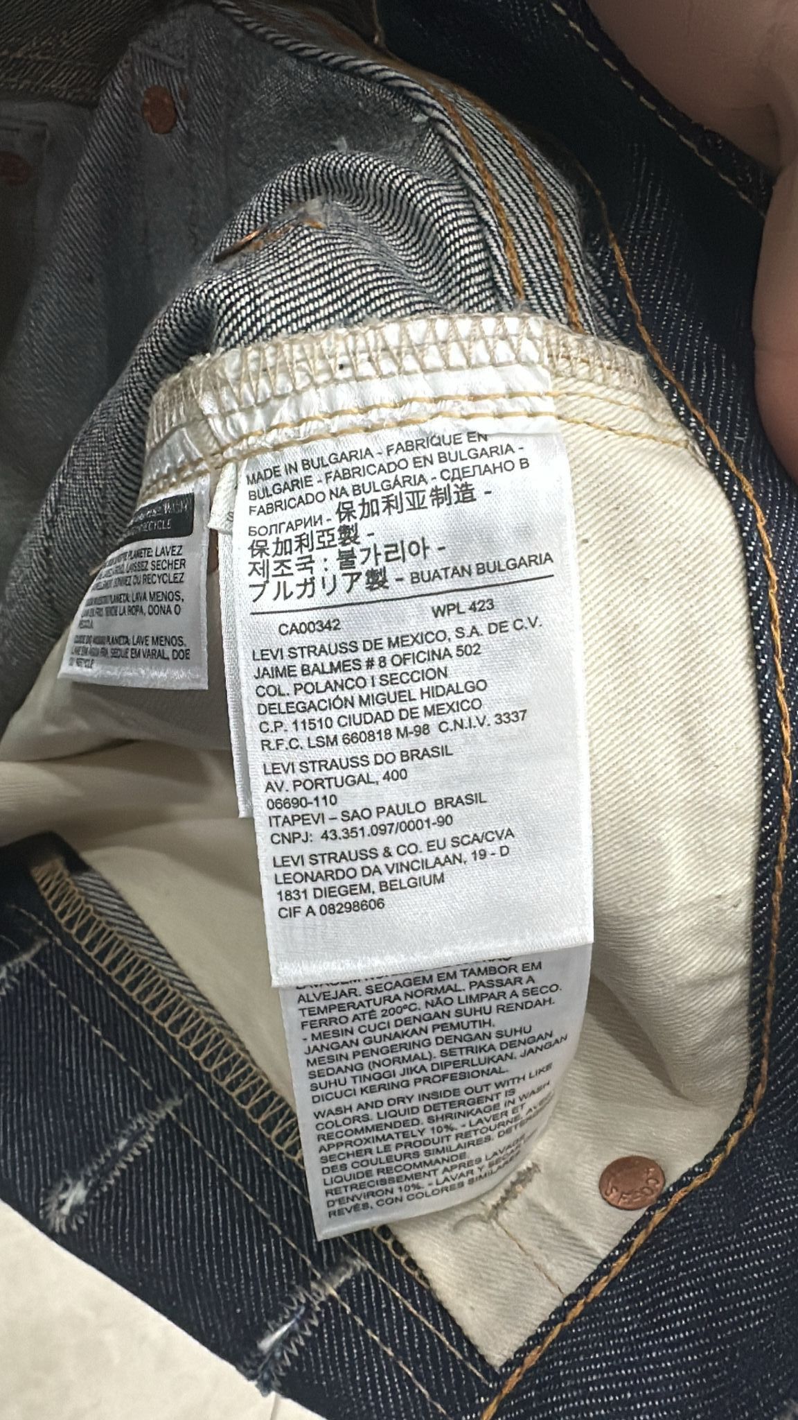 Levi's Vintage Clothing LVC Levi's Vintage Clothing 1937 501XX BigE Selvedge Jeans Size US 32 / EU 48 - 11 Thumbnail