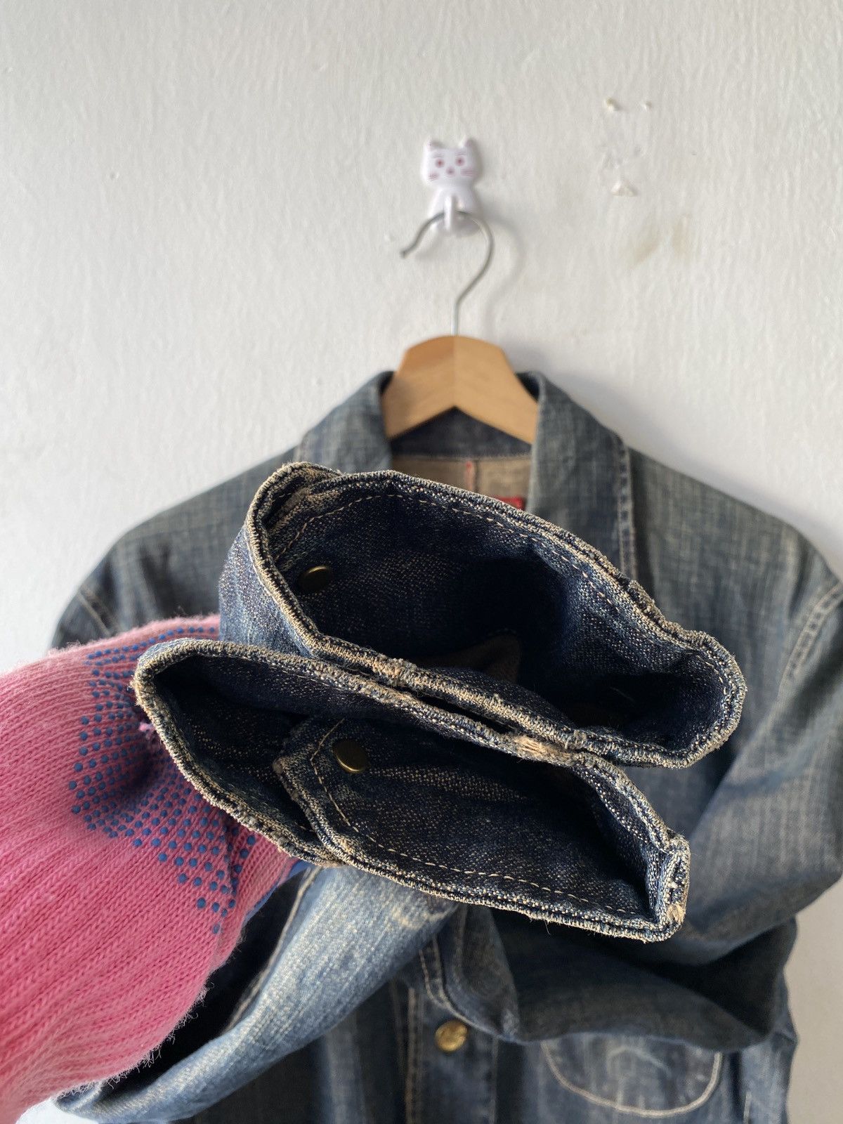 Levi's × Levi's Vintage Clothing × Vintage 2000s - Levi’s Redloop Workwear Design Denim Jacket Size US L / EU 52-54 / 3 - 10 Thumbnail