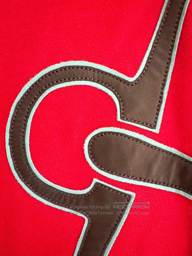 Hermes Hermes Leather Decorated Stirrup Buckle Men's Sweatshirt Size US M / EU 48-50 / 2 - 4 Thumbnail