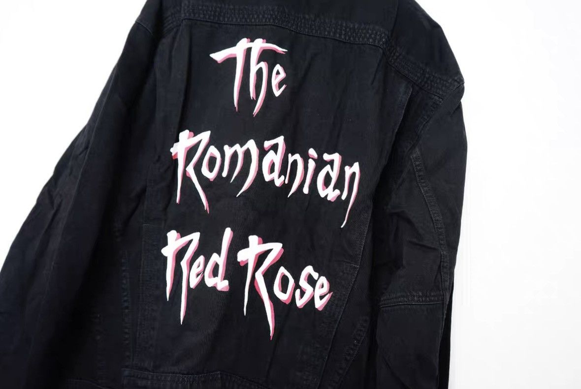 Iroquois Japan Iroquois Glitch Slogan Oversized Denim Jacket Size US S / EU 44-46 / 1 - 3 Thumbnail