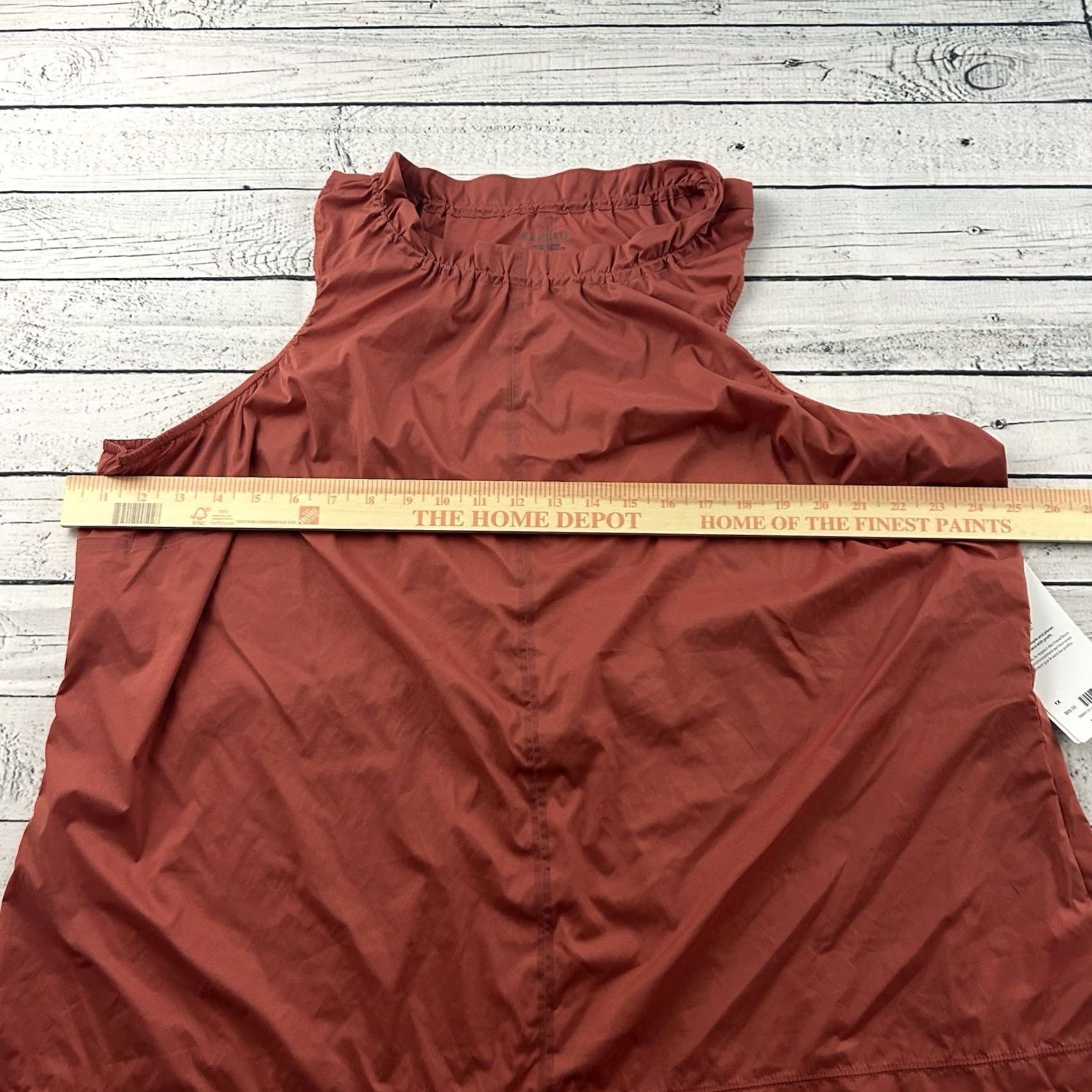 Athleta Athleta Levitate Tank Women's 1X Sleeveless Pink Activewear Shirt Ladies Tank Top Rust Pink 1X Womens Size ONE SIZE - 5 Thumbnail
