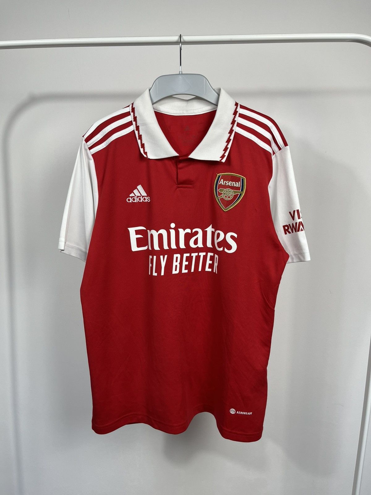 Adidas Arsenal Home Jersey 2022/23 Adidas Aeroready Football Shirt Size US M / EU 48-50 / 2 - 1 Thumbnail