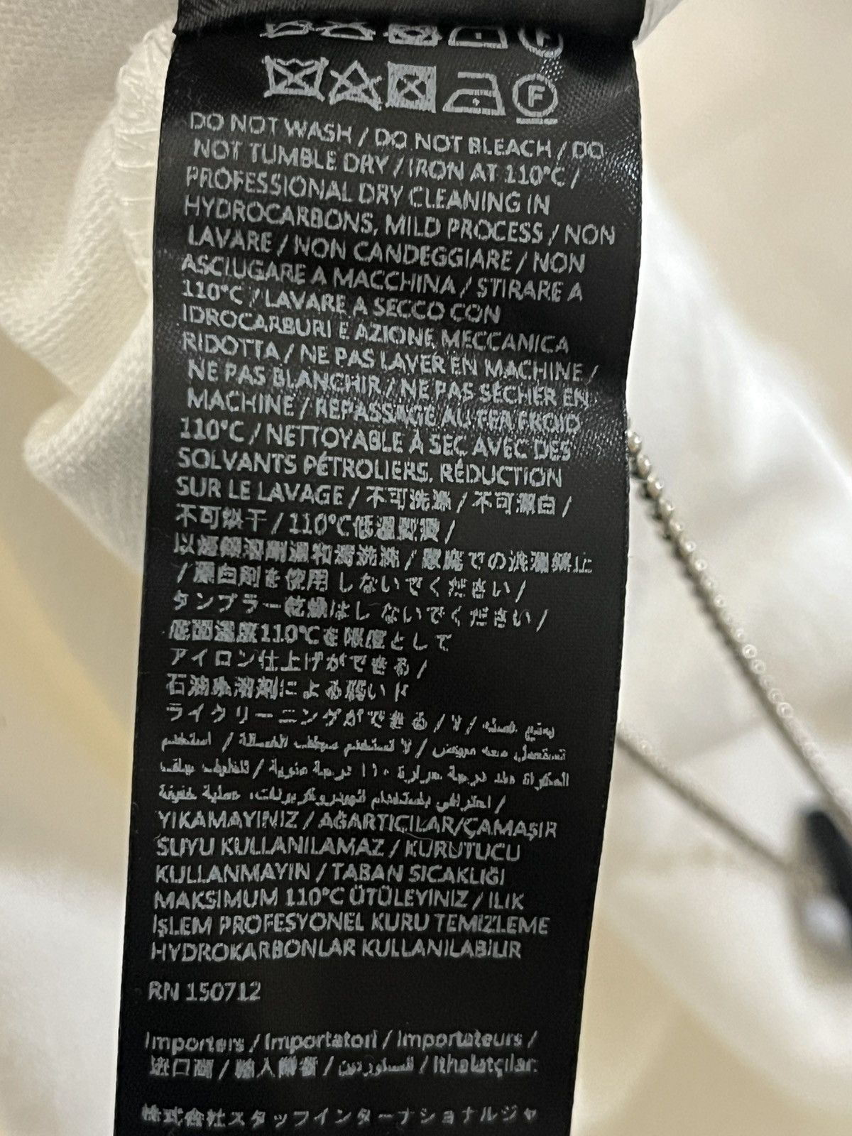 Amiri Amiri Snake Tee Sz XL Size US XL / EU 56 / 4 - 8 Thumbnail