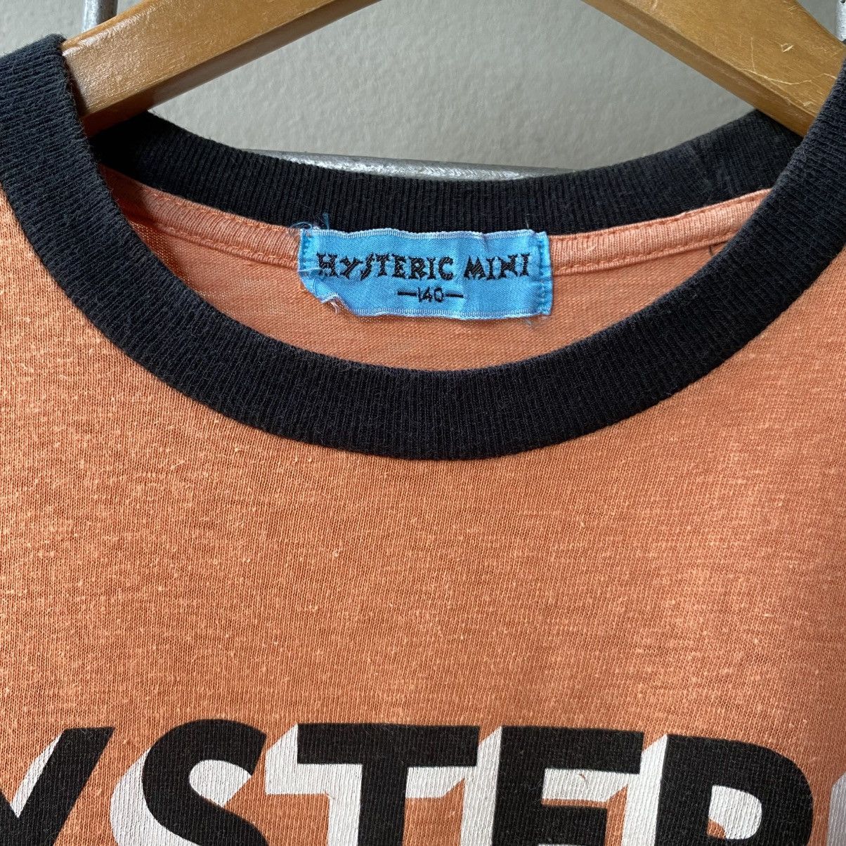 Hysteric Glamour Hysteric mini Y2K Kids Orange Logo Print T-Shirt Size S / US 4 / IT 40 - 3 Thumbnail
