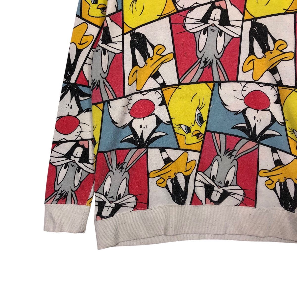 Cartoon Network 📌Vintage Sweatshirt Full Print Looney Tunes Big Logo Size US L / EU 52-54 / 3 - 5 Thumbnail