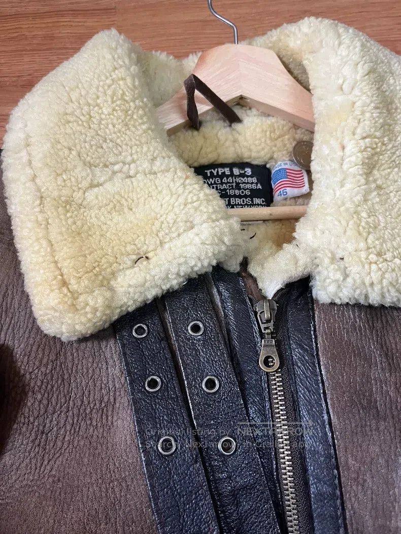 Schott Schott B3 90s bomber jacket Size US S / EU 44-46 / 1 - 3 Thumbnail