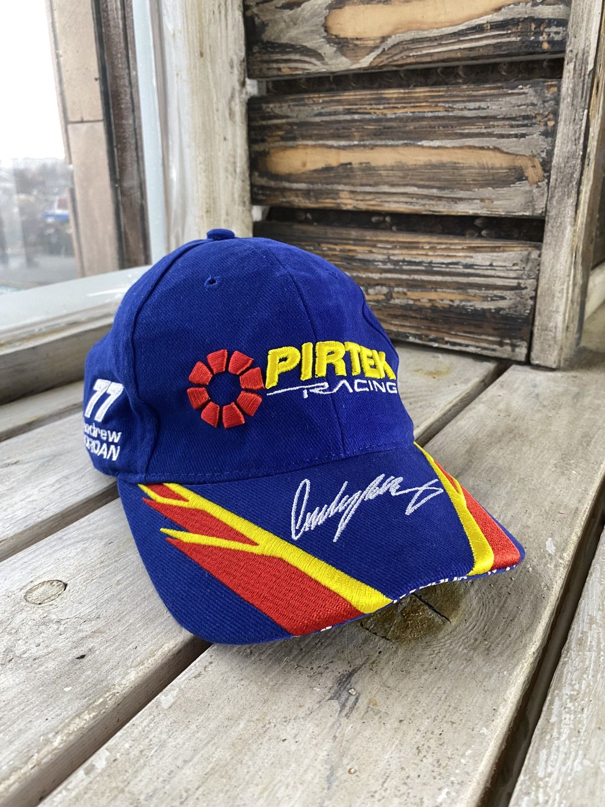 Formula 1 × Vintage Vintage 90s Pirtek Racing 77 Andrew Jordan Cap hat Size ONE SIZE - 1 Thumbnail