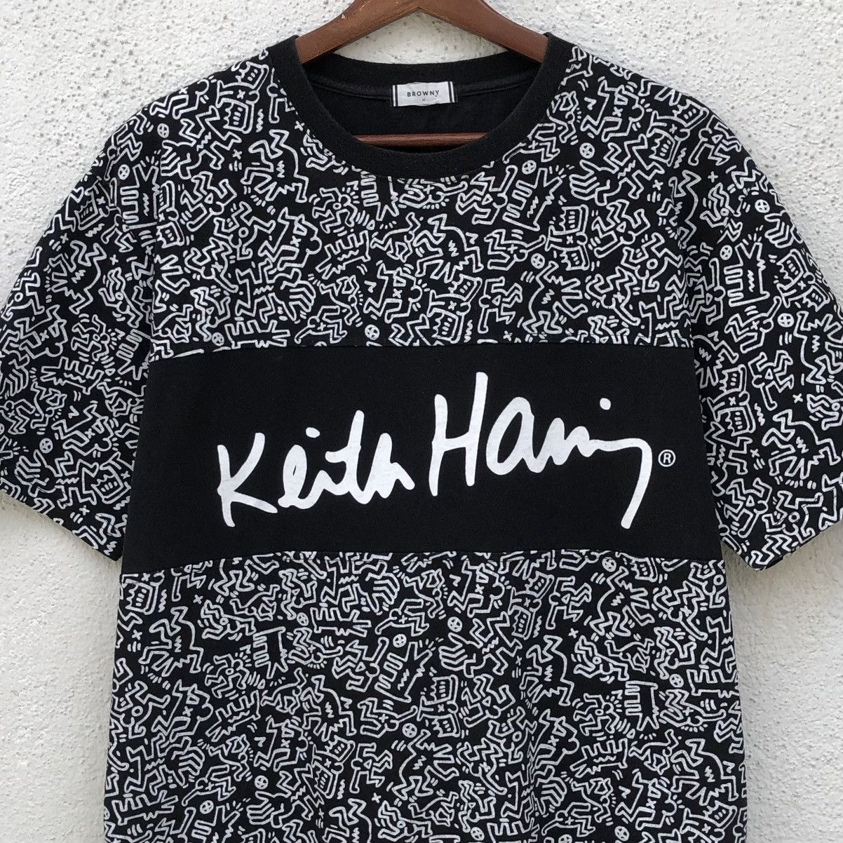 Keith Haring Keith Haring x Browny Full Printed T-shirt Size US M / EU 48-50 / 2 - 2 Thumbnail
